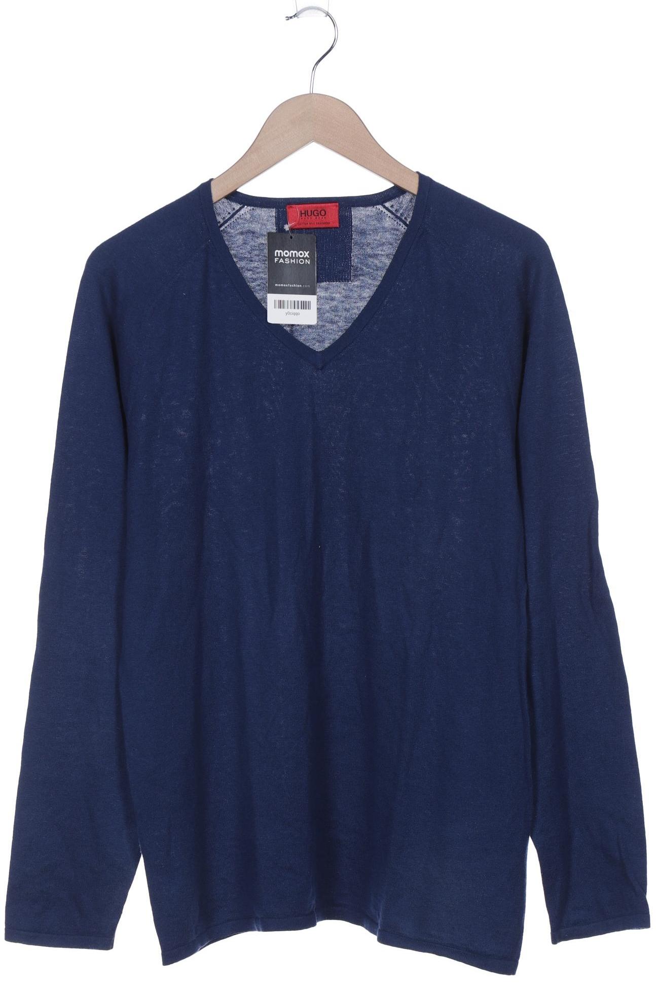 

Hugo by Hugo Boss Herren Pullover, blau, Gr. 52