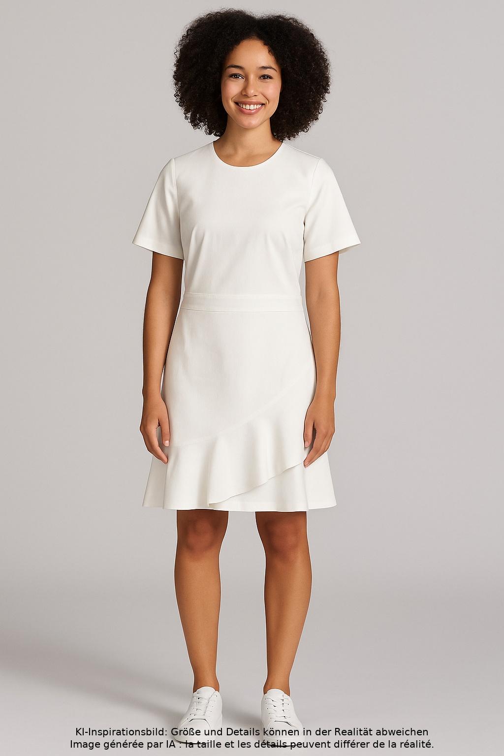 

Hugo by Hugo Boss Damen Kleid, weiß, Gr. 36