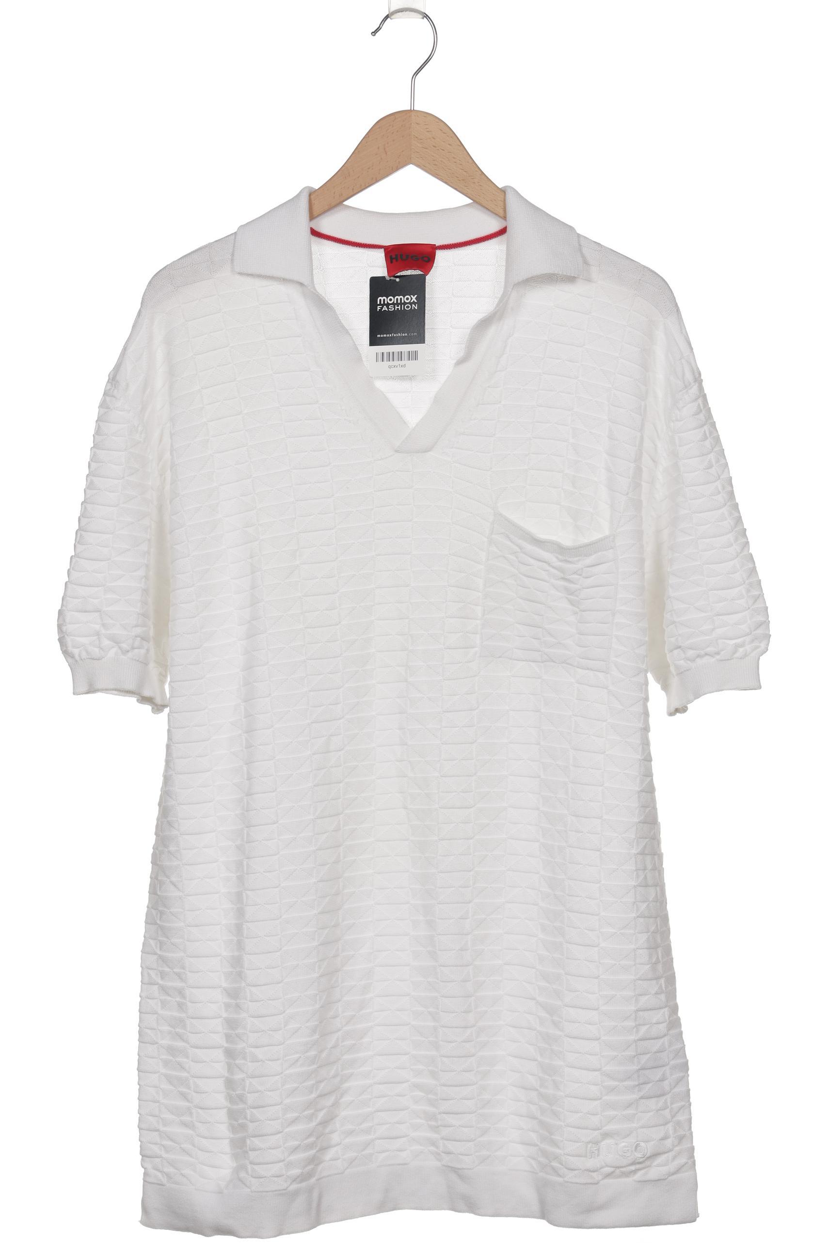 

Hugo by Hugo Boss Herren Pullover, weiß, Gr. 52