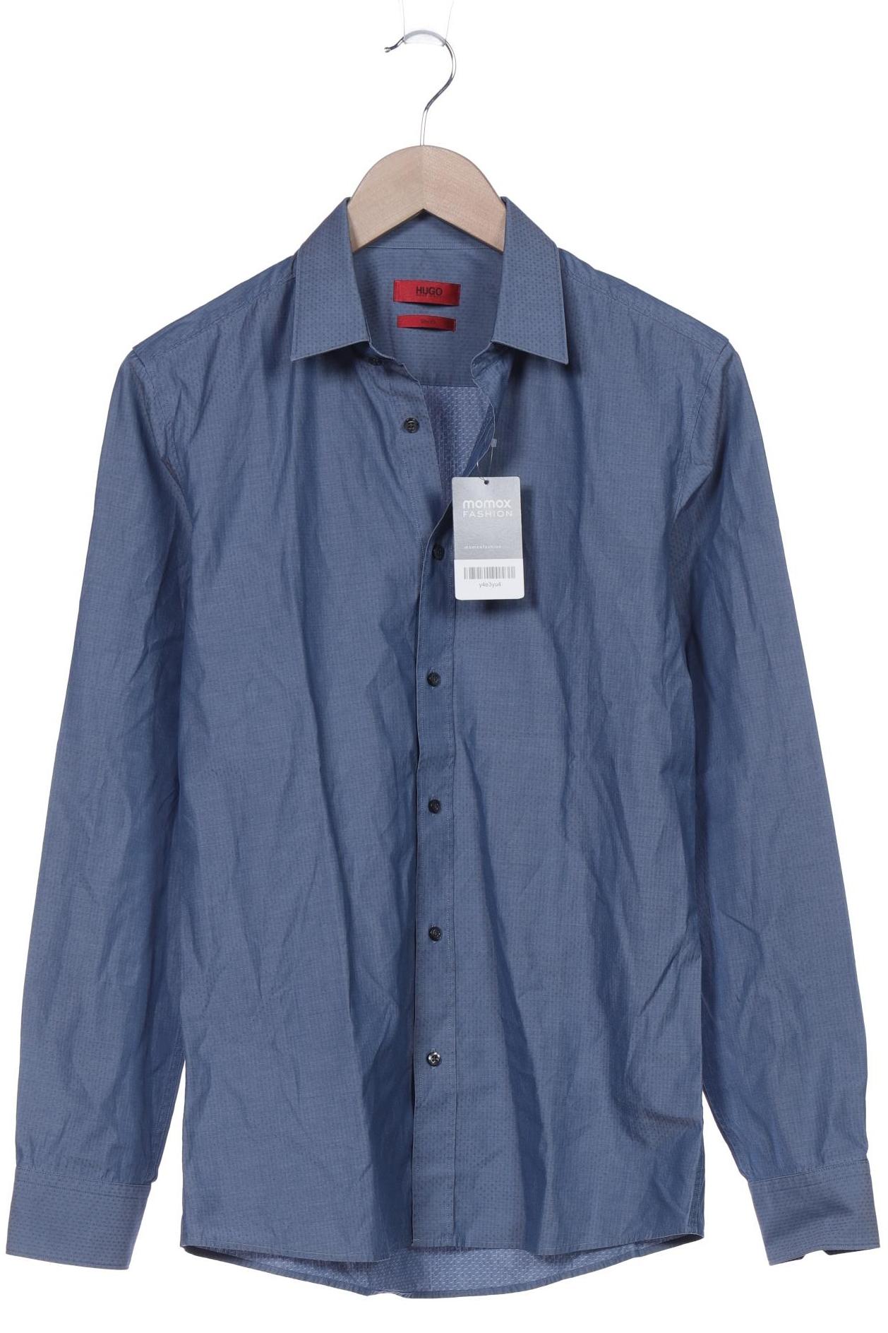 

Hugo by Hugo Boss Herren Hemd, marineblau, Gr. 46