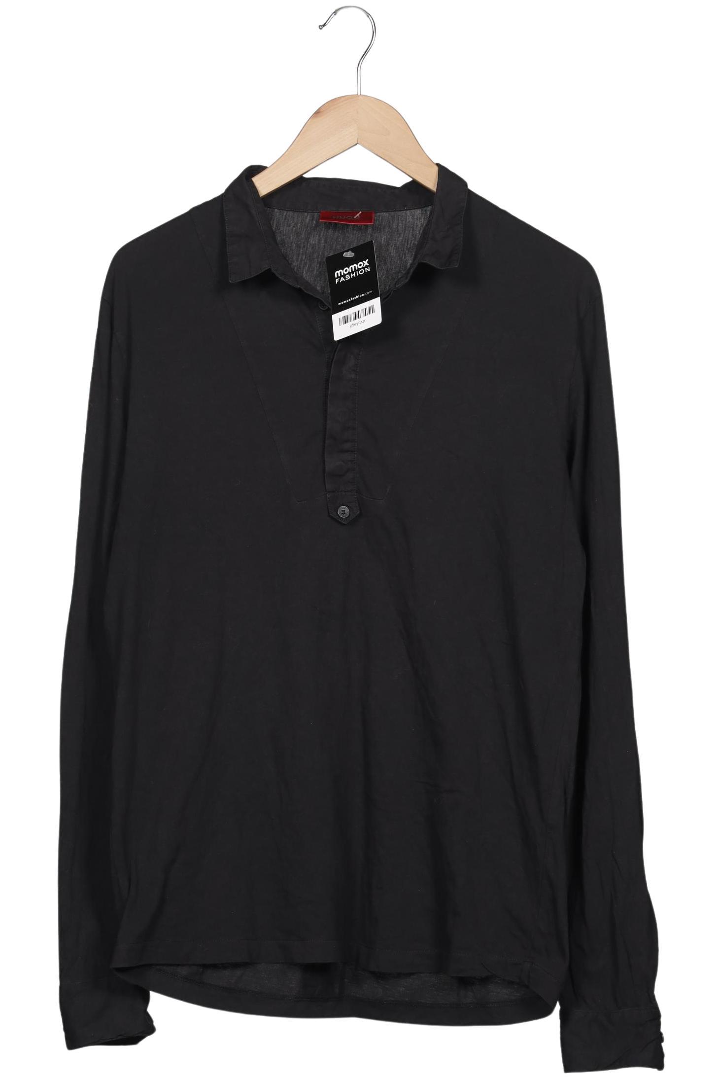 

Hugo by Hugo Boss Herren Poloshirt, schwarz, Gr. 52