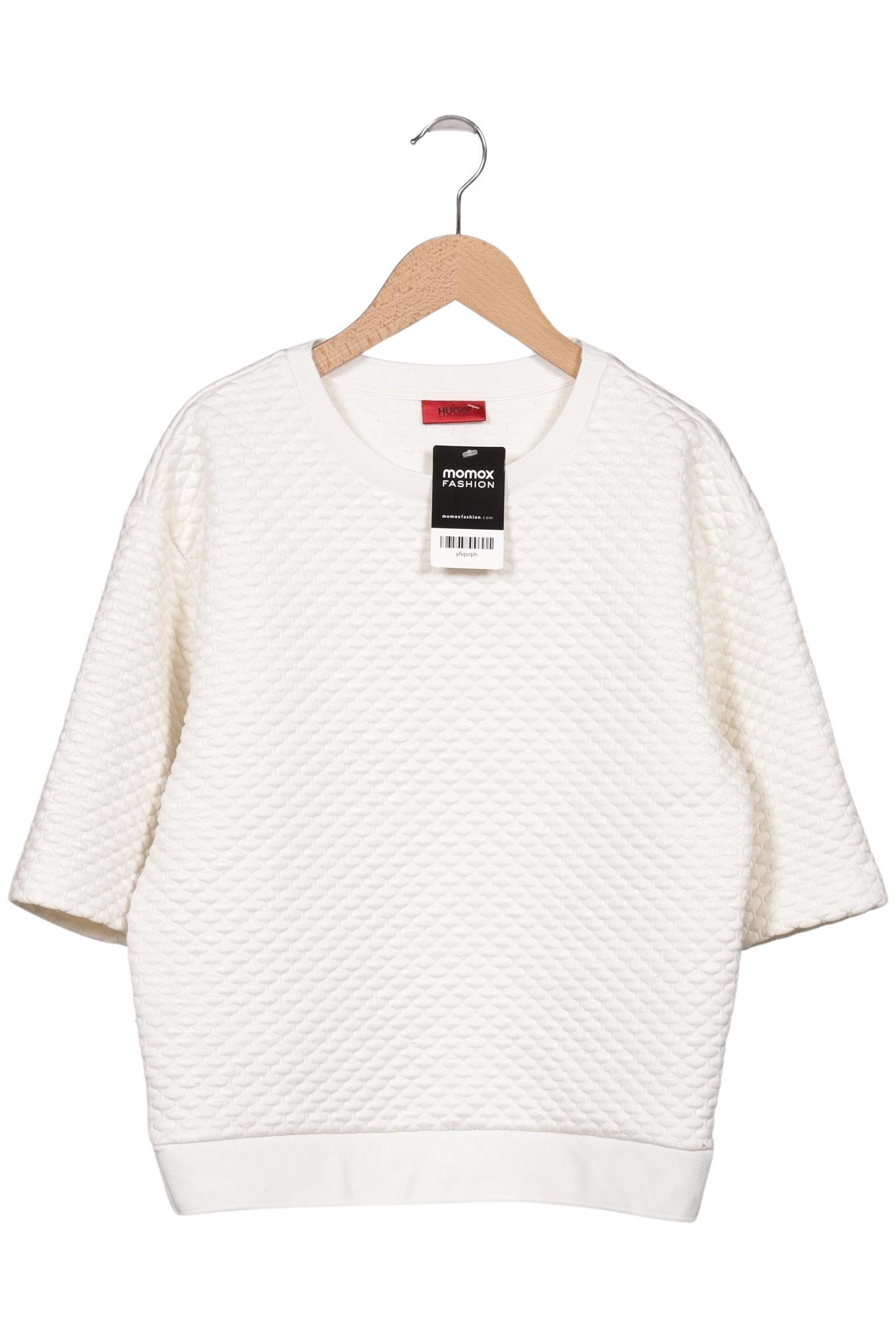 

Hugo by Hugo Boss Damen Sweatshirt, cremeweiß, Gr. 34