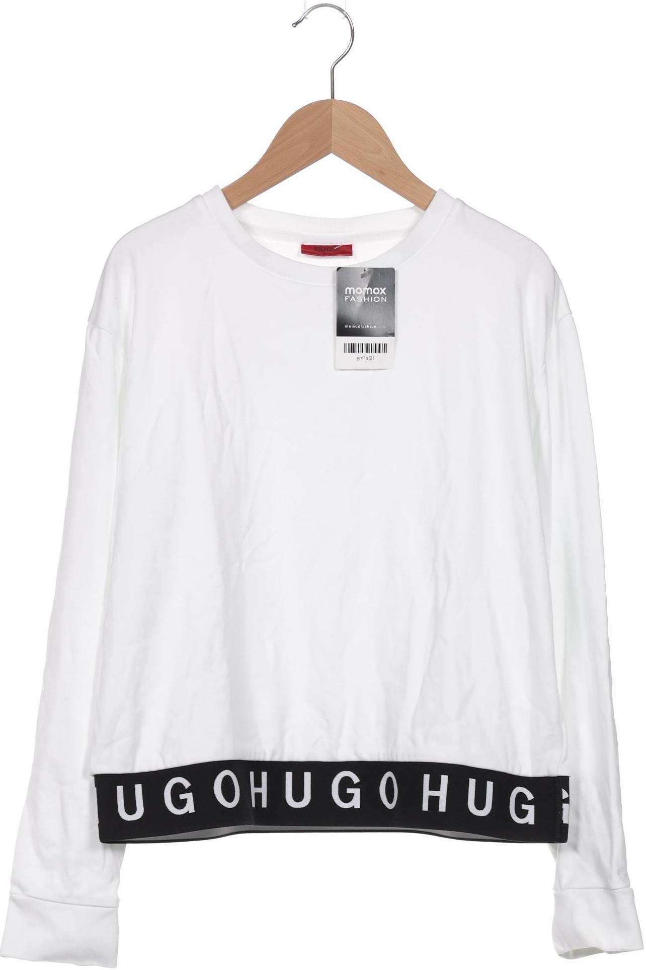 

Hugo by Hugo Boss Damen Sweatshirt, weiß, Gr. 36