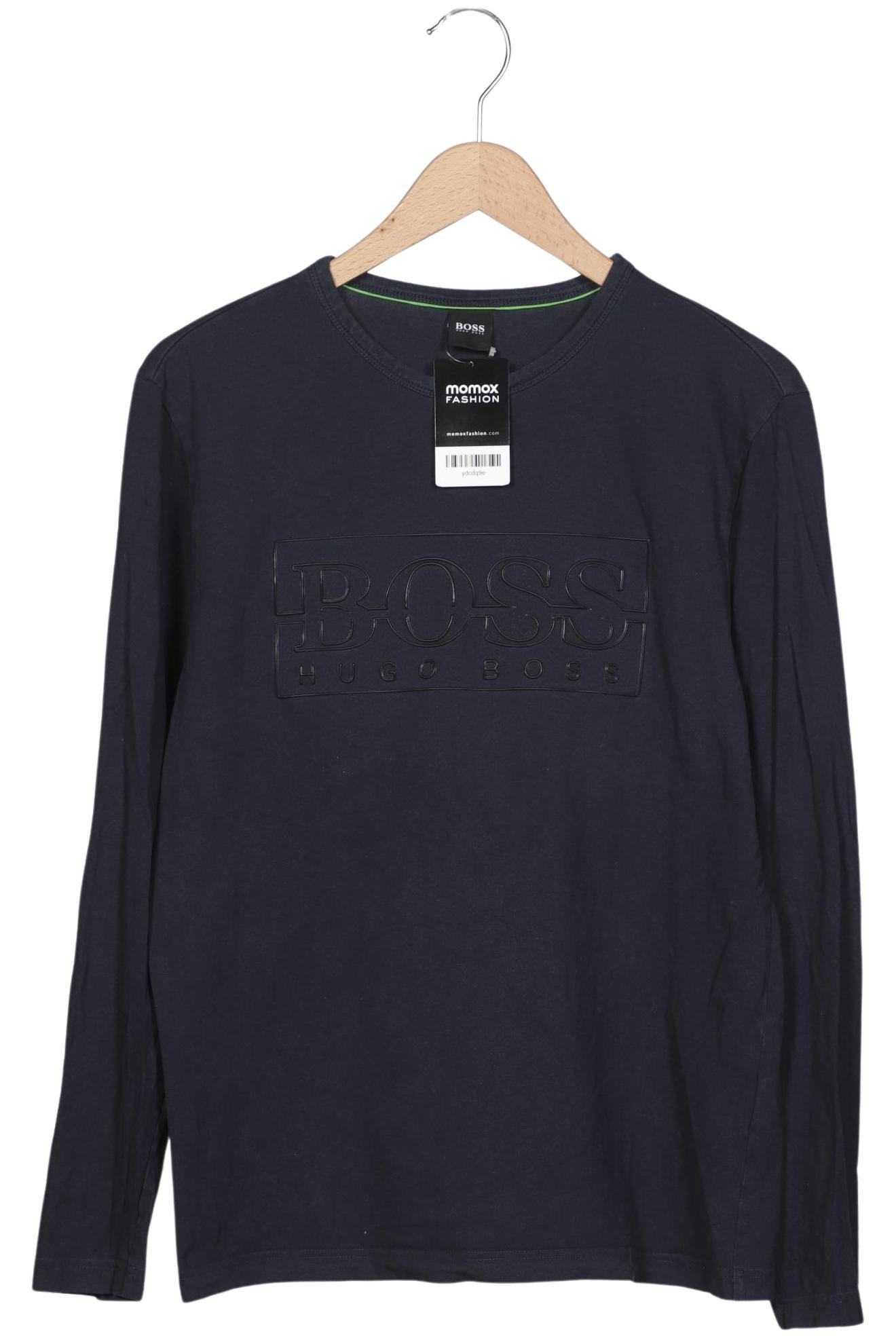 Thumbnail - Hugo by Hugo Boss Herren Langarmshirt, marineblau, Gr. 48