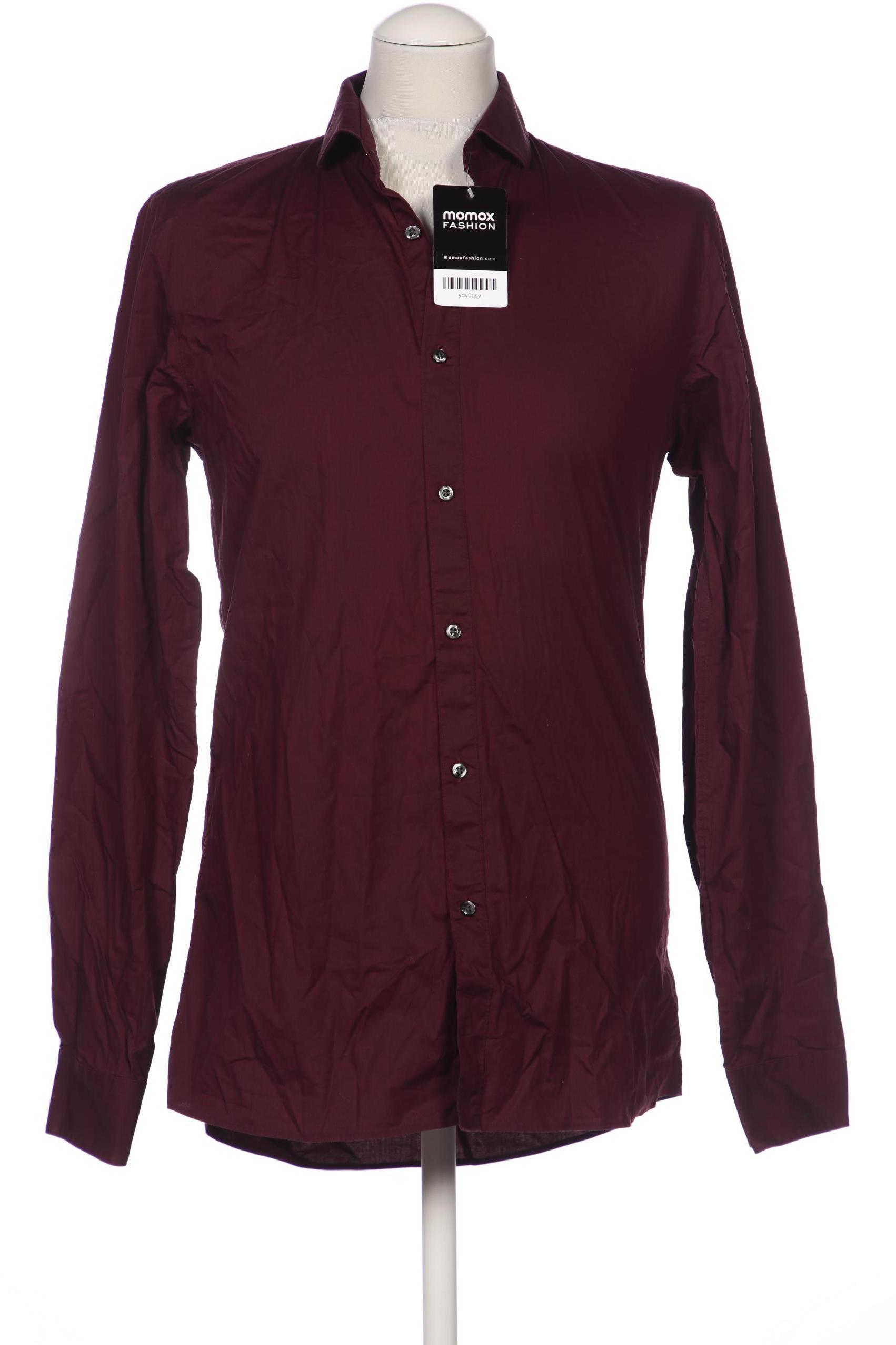 

HUGO by Hugo Boss Herren Hemd, bordeaux