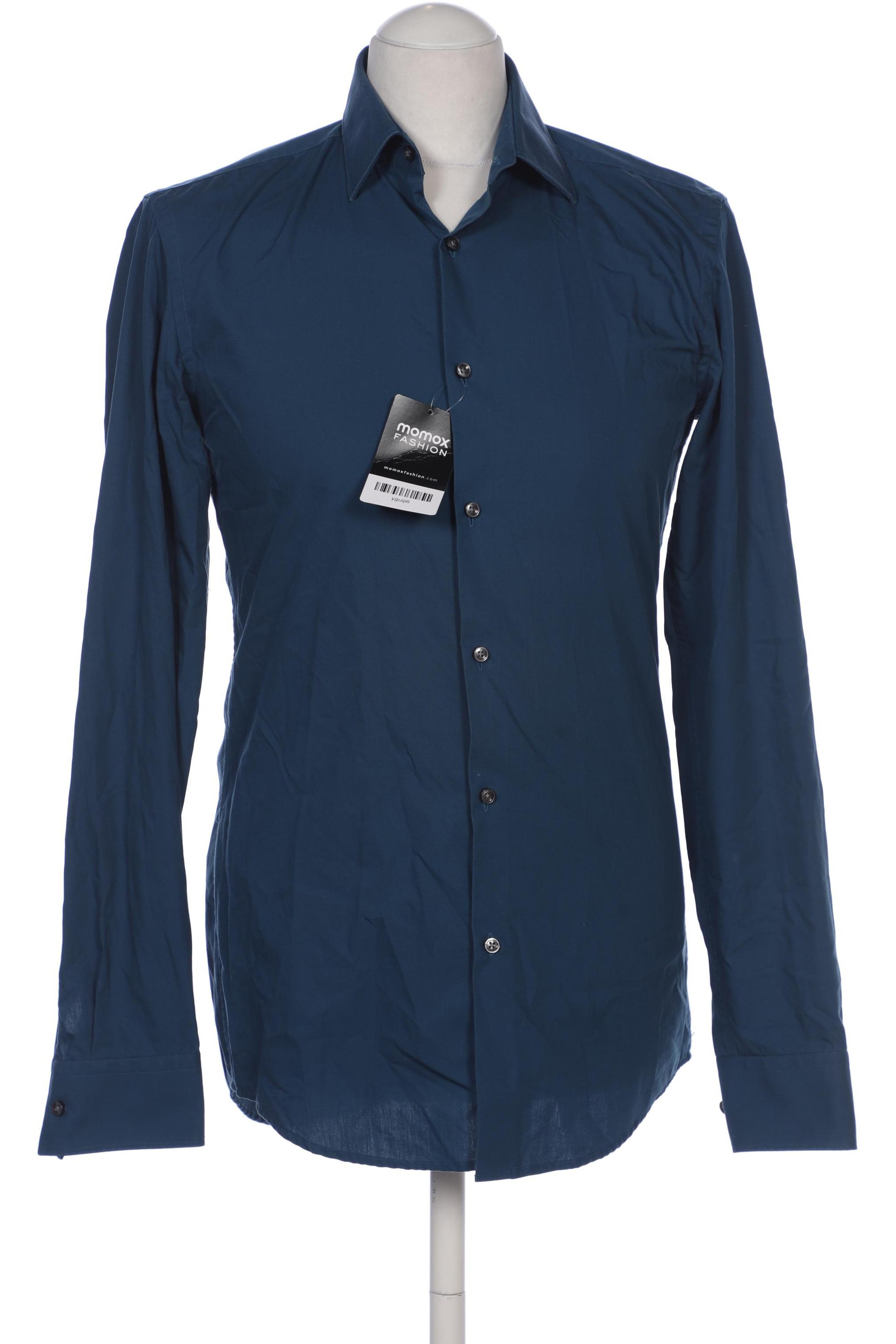 

Hugo by Hugo Boss Herren Hemd, blau, Gr. 46