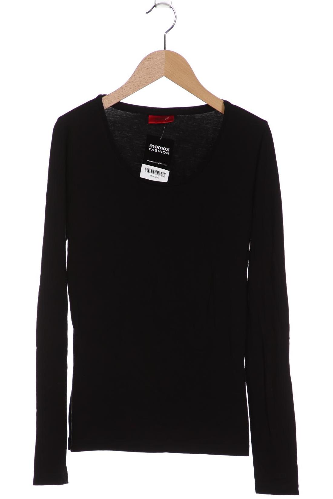

Hugo by Hugo Boss Damen Langarmshirt, schwarz, Gr. 38