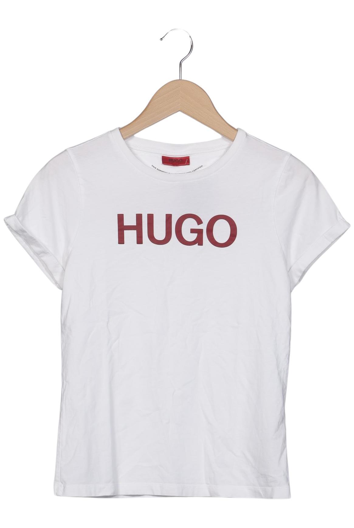 

Hugo by Hugo Boss Damen T-Shirt, weiß, Gr. 36