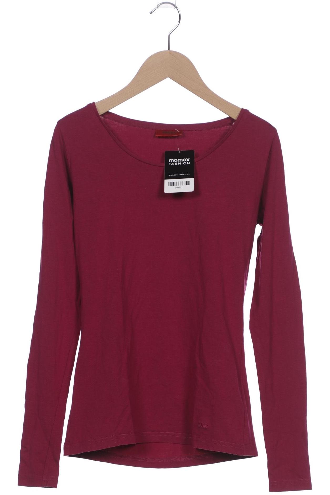 

Hugo by Hugo Boss Damen Langarmshirt, bordeaux, Gr. 36