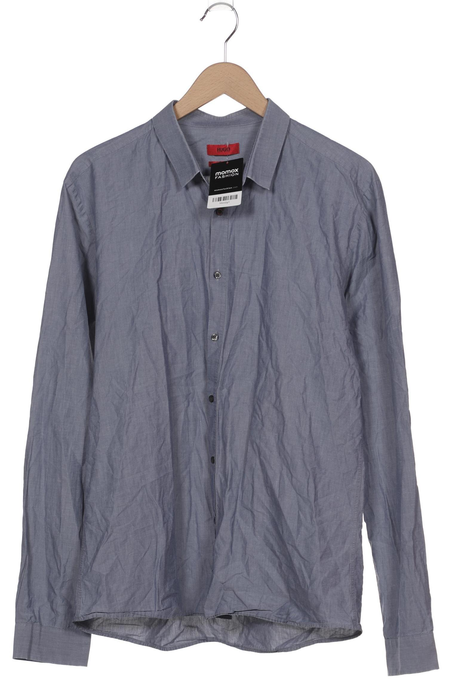 

Hugo by Hugo Boss Herren Hemd, blau, Gr. 56