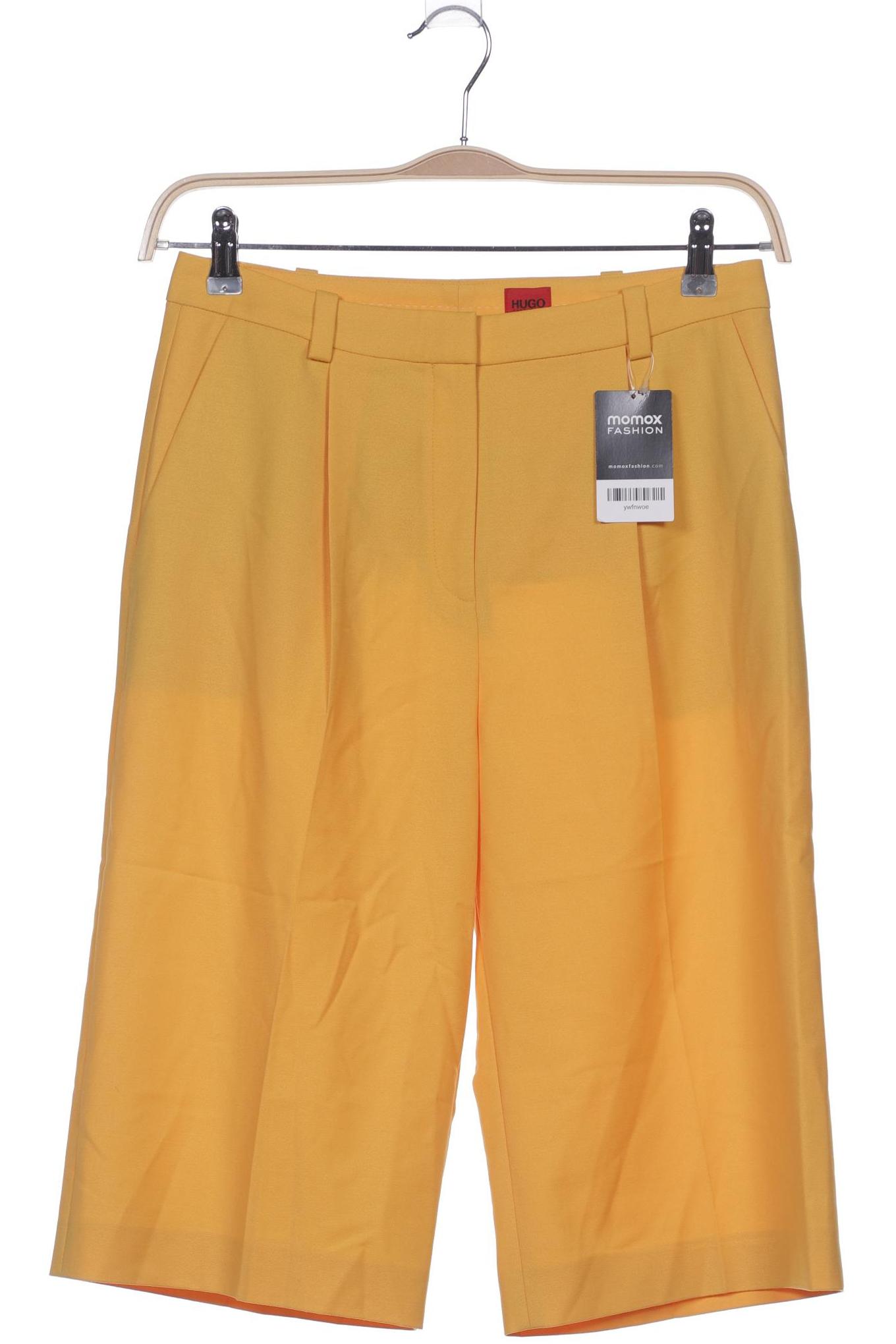 

Hugo by Hugo Boss Damen Shorts, gelb, Gr. 36