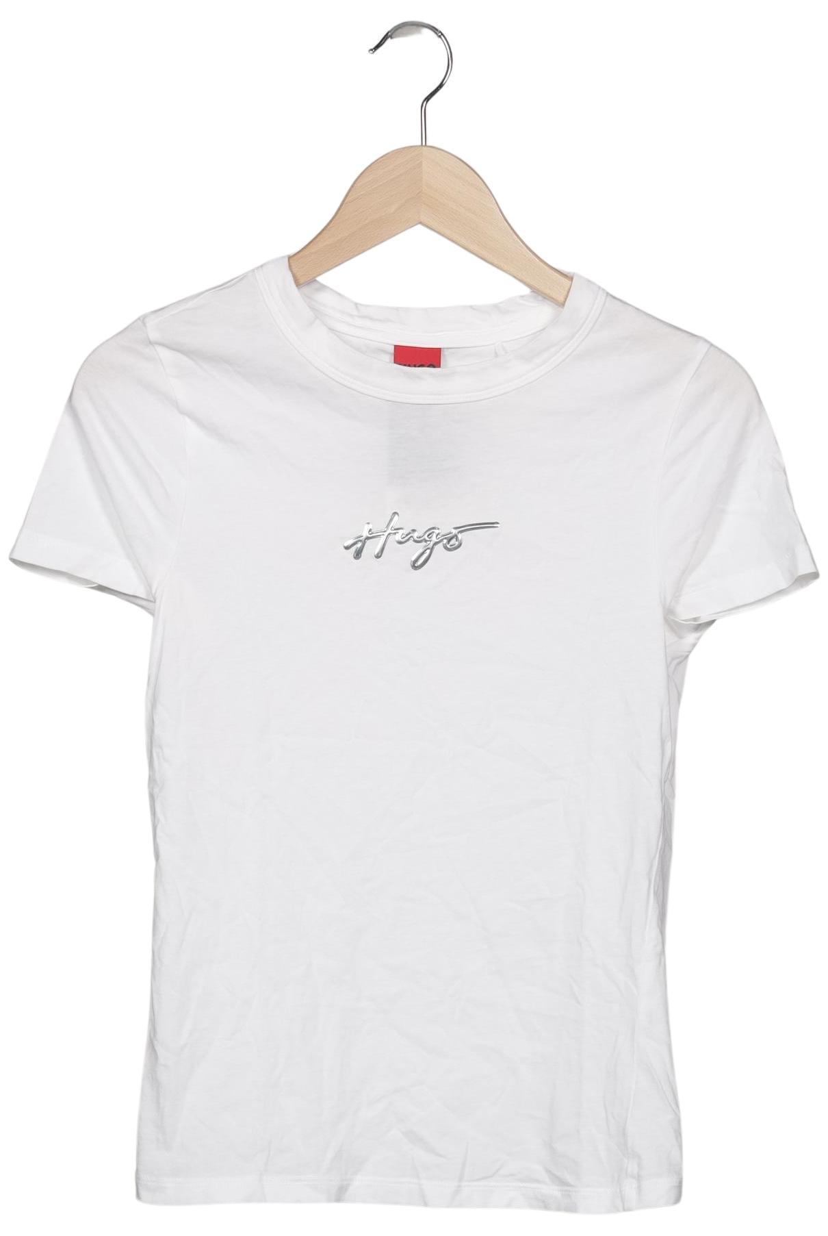 

Hugo by Hugo Boss Damen T-Shirt, weiß, Gr. 36