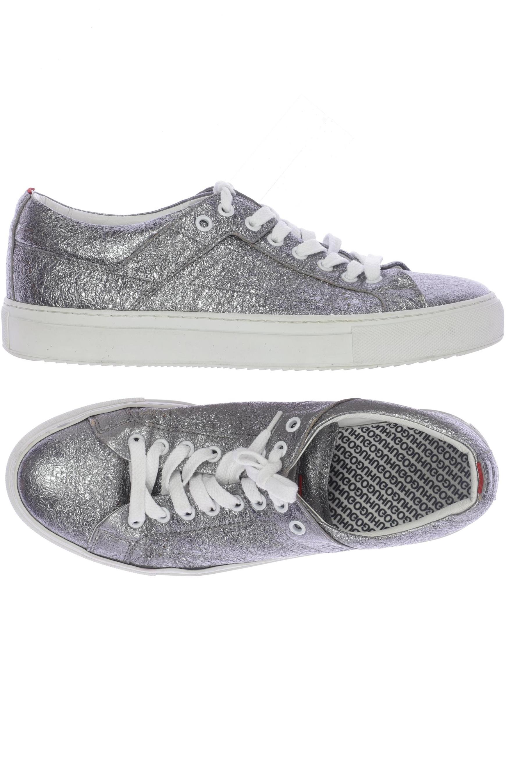 

Hugo by Hugo Boss Damen Sneakers, silber, Gr. 39