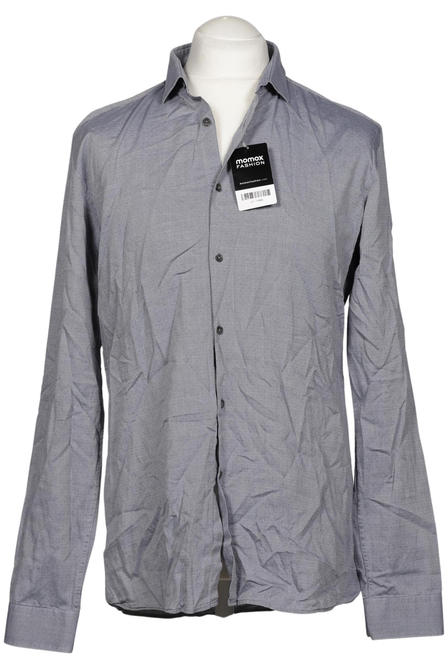 

Hugo by Hugo Boss Herren Hemd, grau, Gr. 52