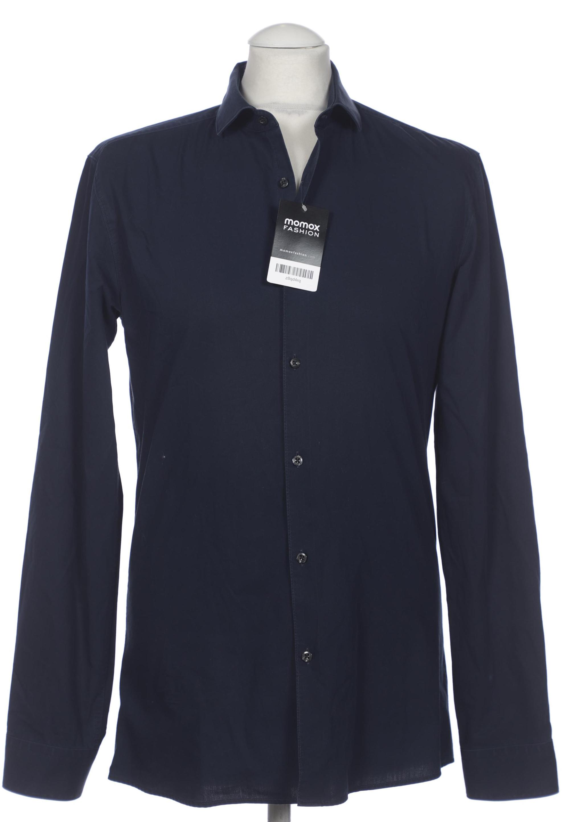 

HUGO by Hugo Boss Herren Hemd, marineblau