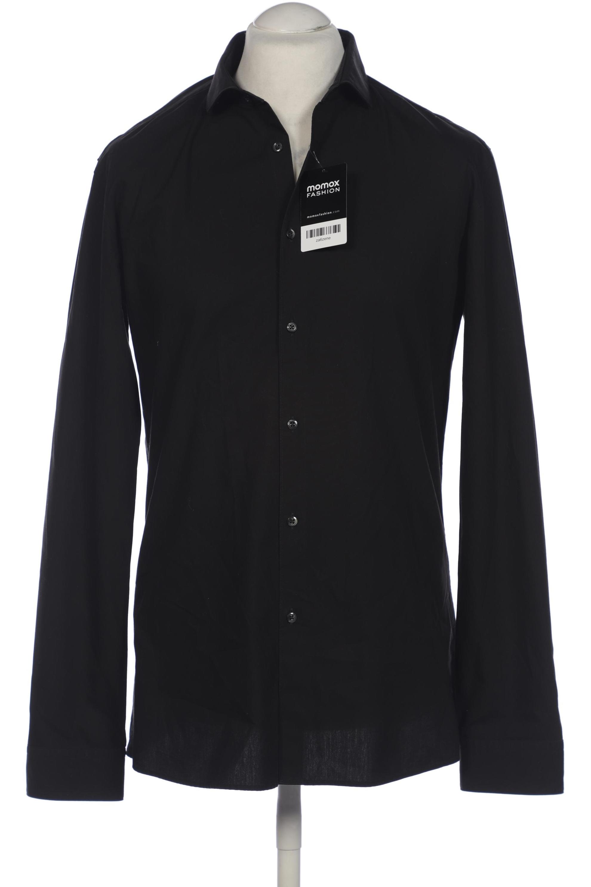 

Hugo by Hugo Boss Herren Hemd, schwarz, Gr. 52