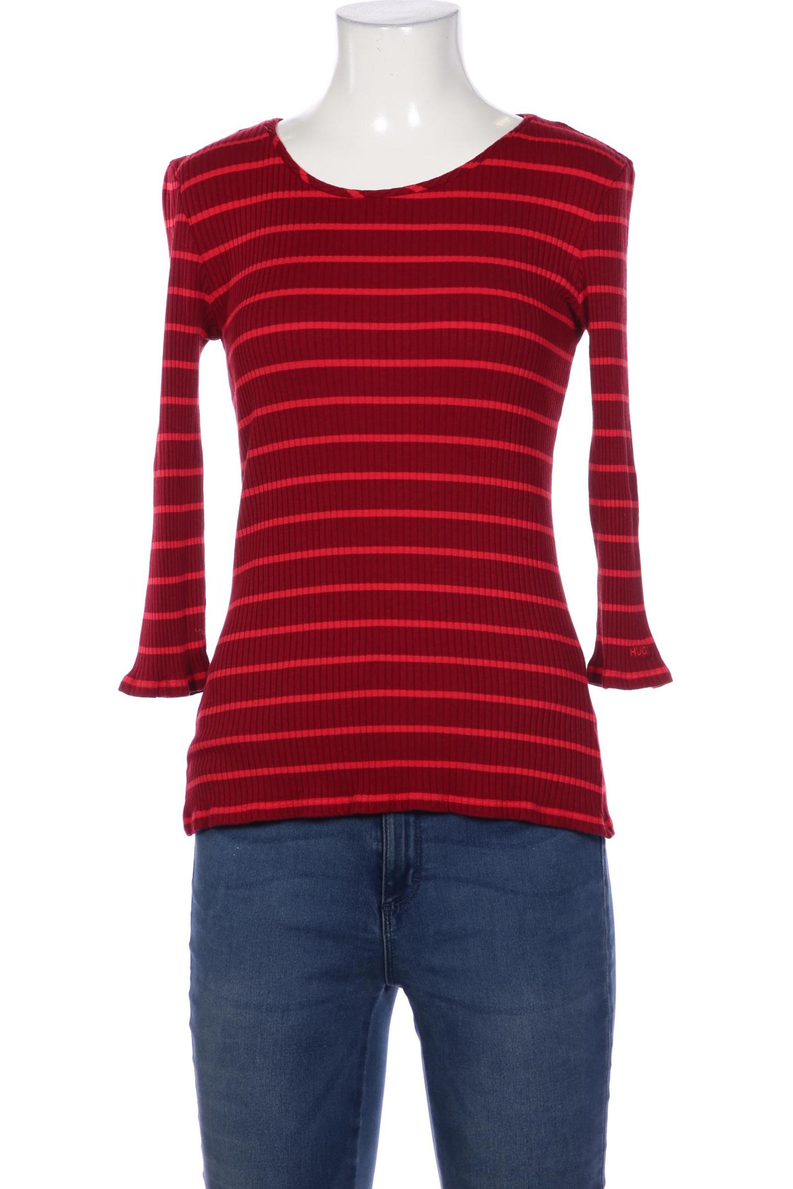 

HUGO by Hugo Boss Damen Langarmshirt, bordeaux