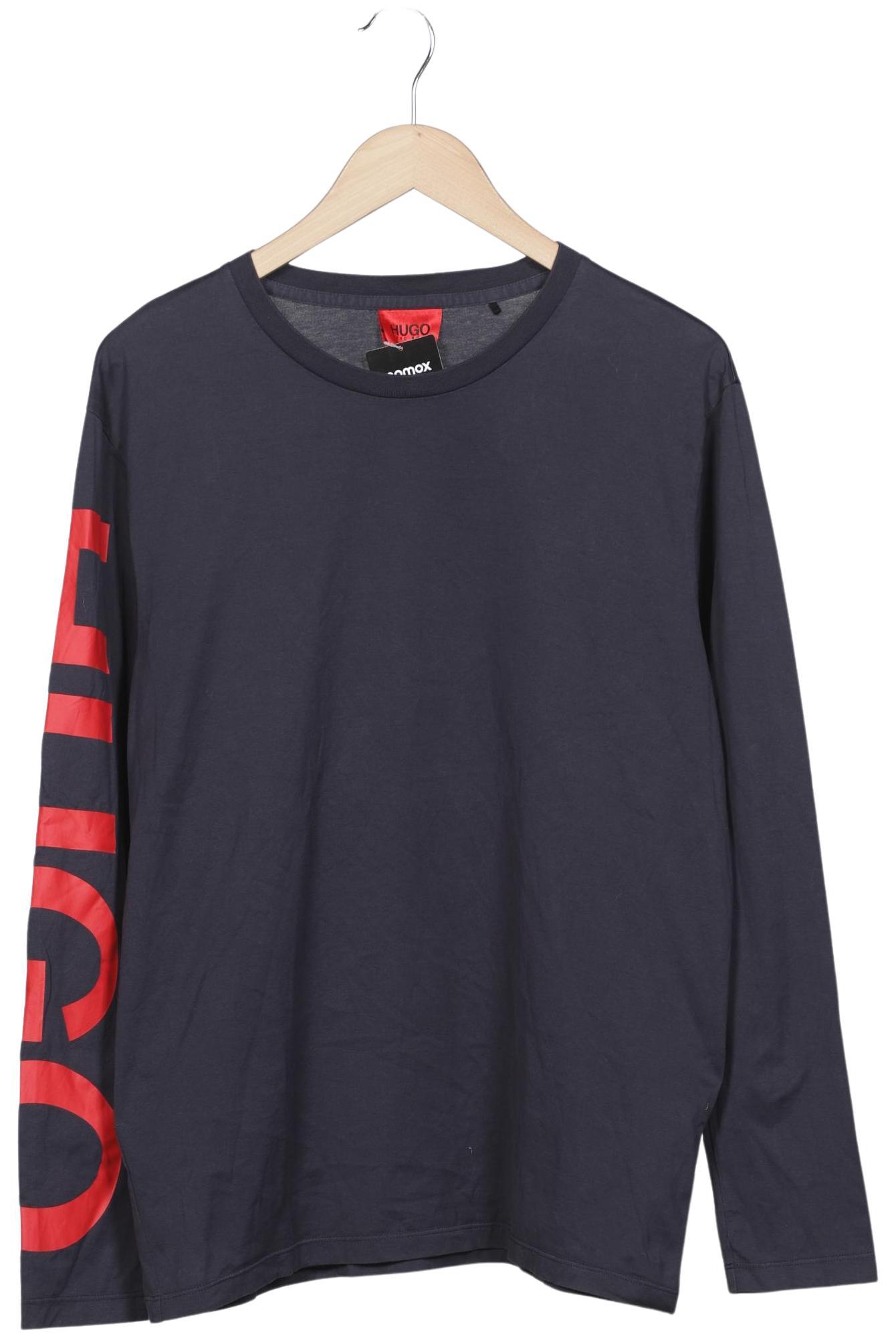 

Hugo by Hugo Boss Herren Langarmshirt, marineblau, Gr. 48