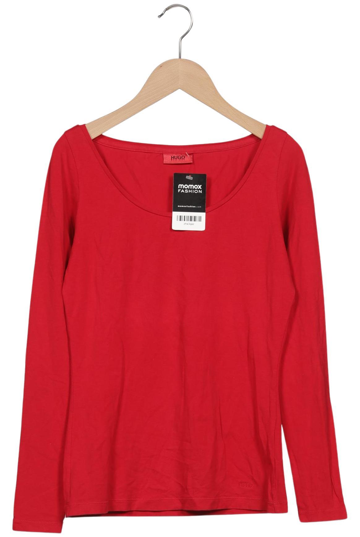 

Hugo by Hugo Boss Damen Langarmshirt, rot, Gr. 36