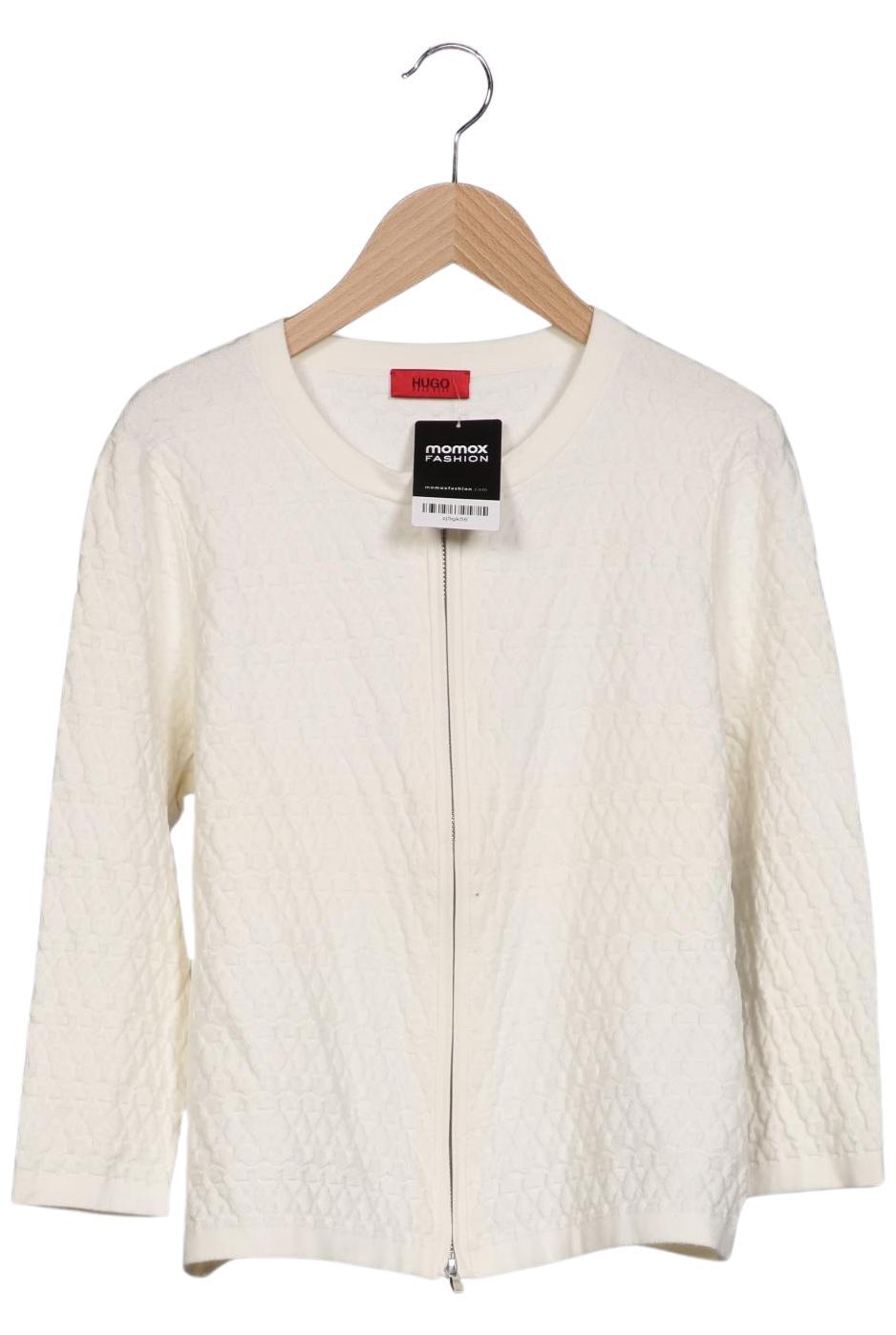 

Hugo by Hugo Boss Damen Strickjacke, cremeweiß, Gr. 42