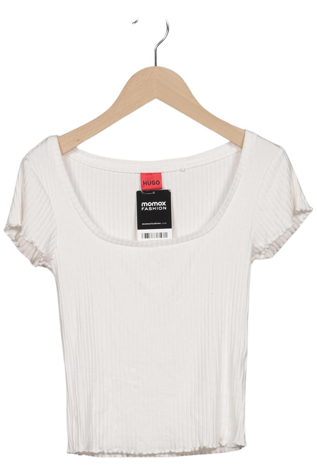 

Hugo by Hugo Boss Damen T-Shirt, cremeweiß, Gr. 36