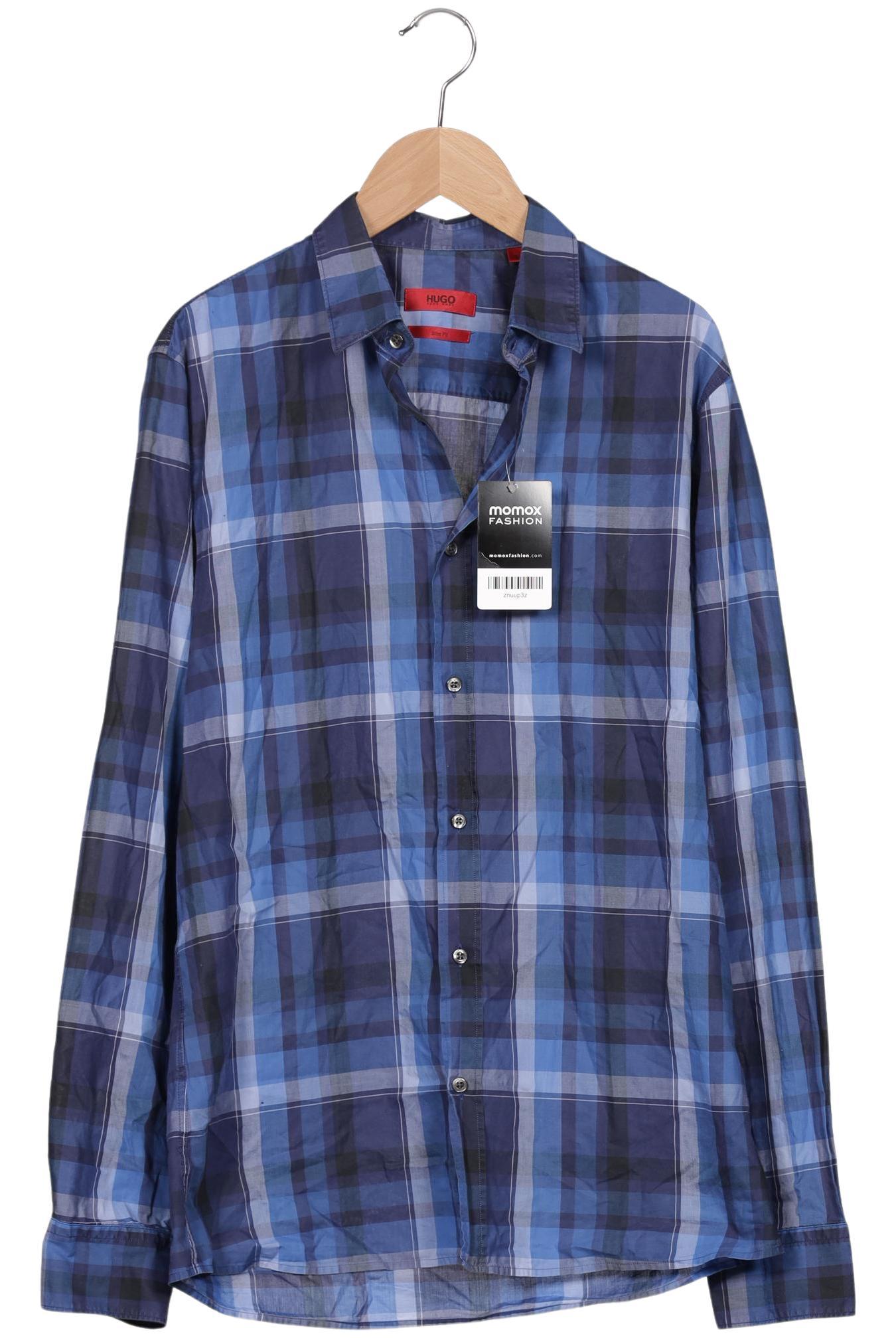 

Hugo by Hugo Boss Herren Hemd, marineblau, Gr. 46