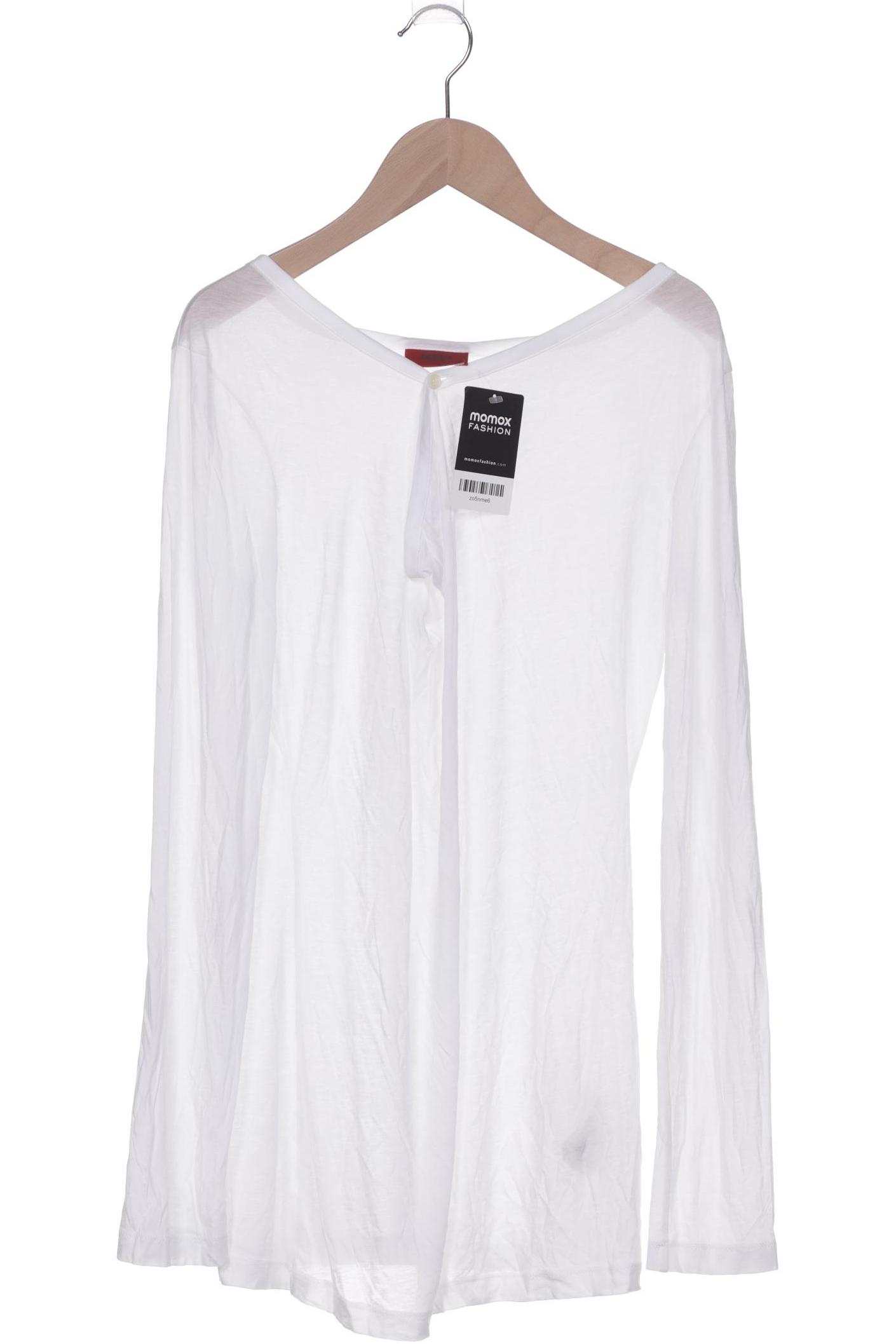 

Hugo by Hugo Boss Damen Langarmshirt, weiß, Gr. 38
