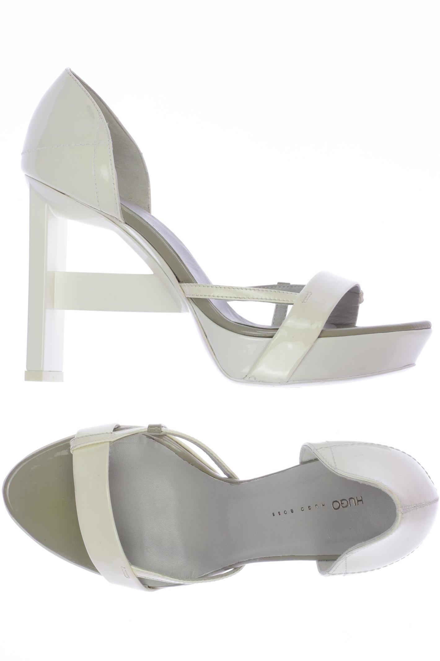 

Hugo by Hugo Boss Damen Sandale, cremeweiß, Gr. 36