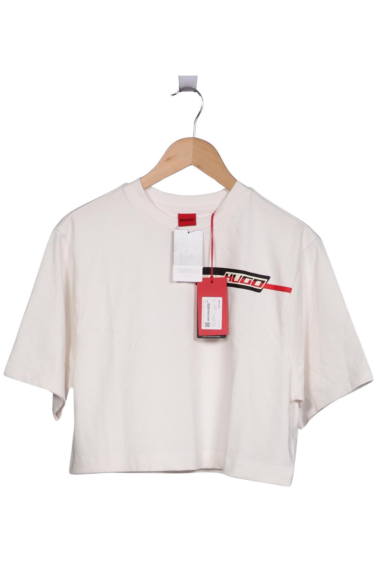 

Hugo by Hugo Boss Damen T-Shirt, weiß, Gr. 36