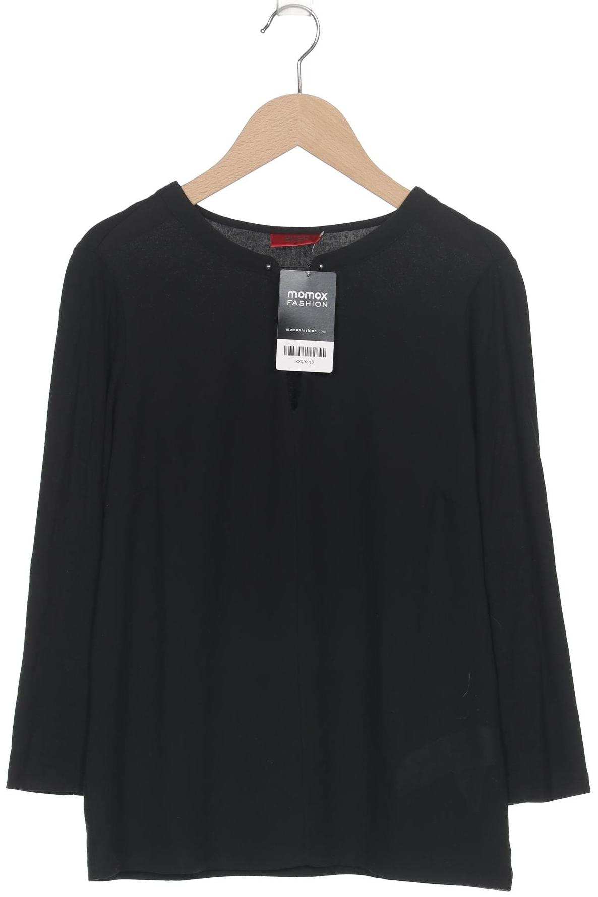 

Hugo by Hugo Boss Damen Langarmshirt, schwarz, Gr. 36