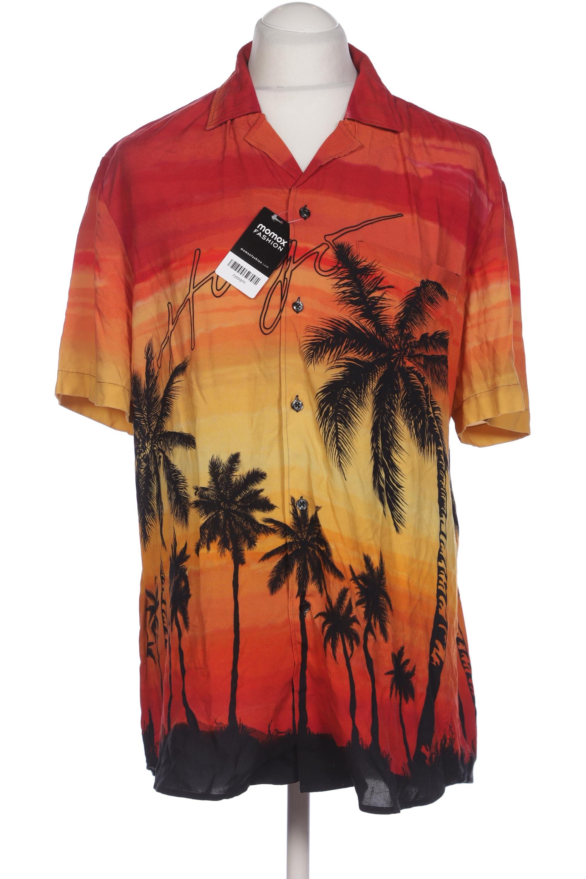 

Hugo by Hugo Boss Herren Hemd, orange, Gr. 54
