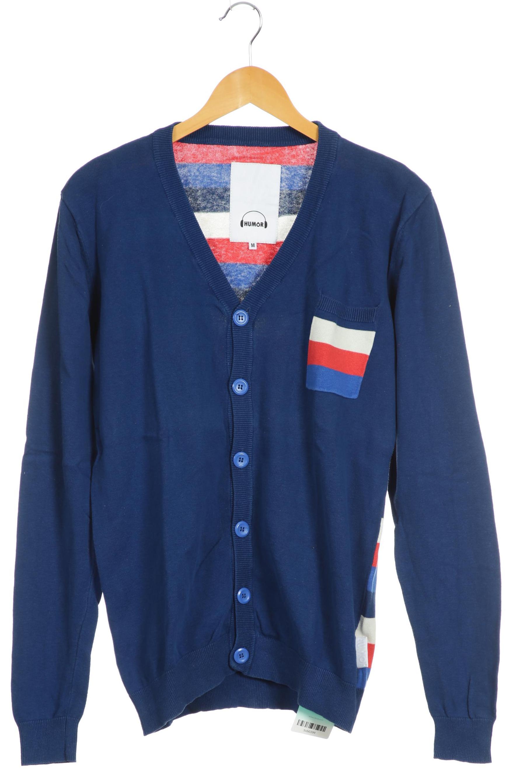 

Humör Herren Strickjacke, blau, Gr. 48