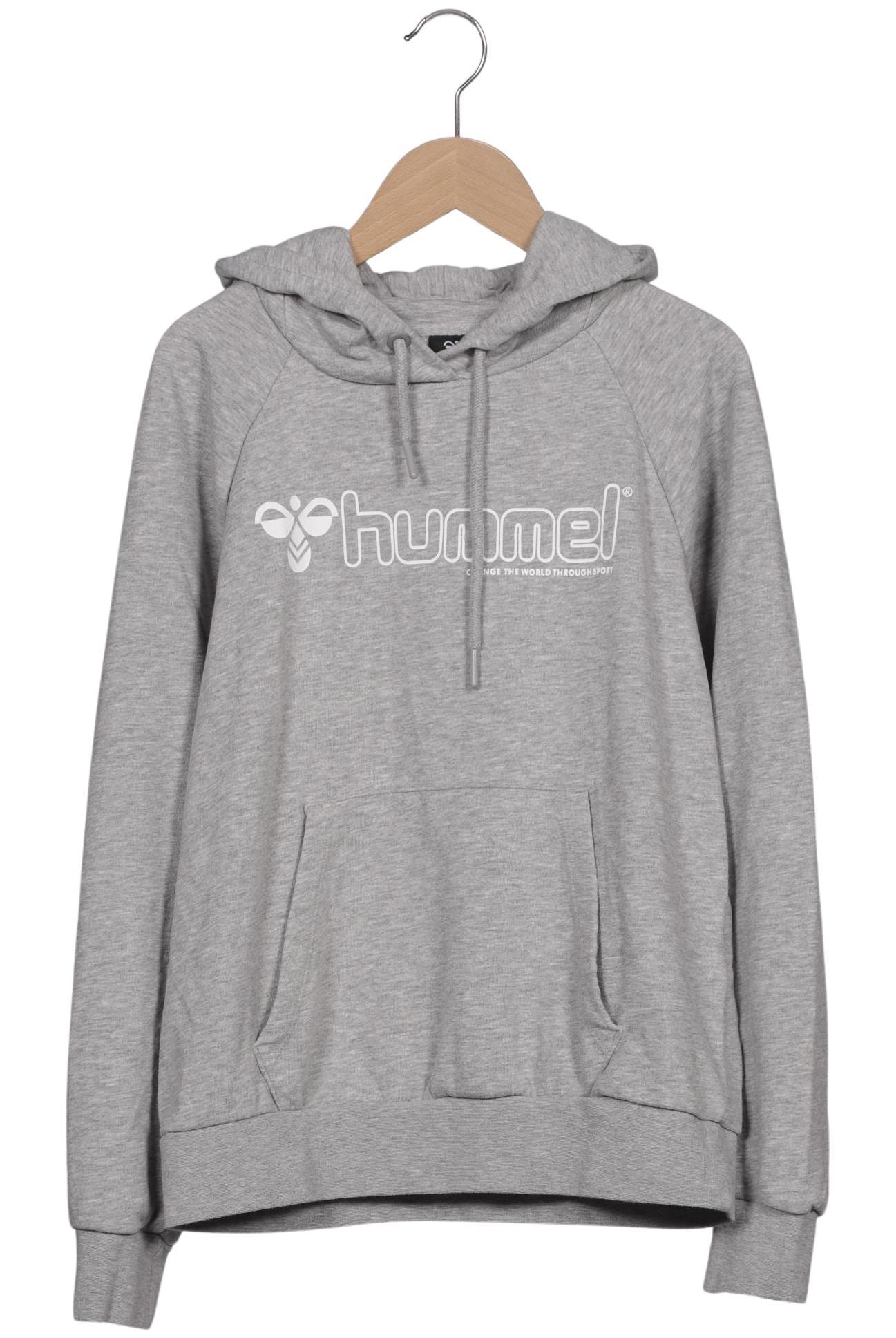 

hummel Damen Kapuzenpullover, grau, Gr. 38