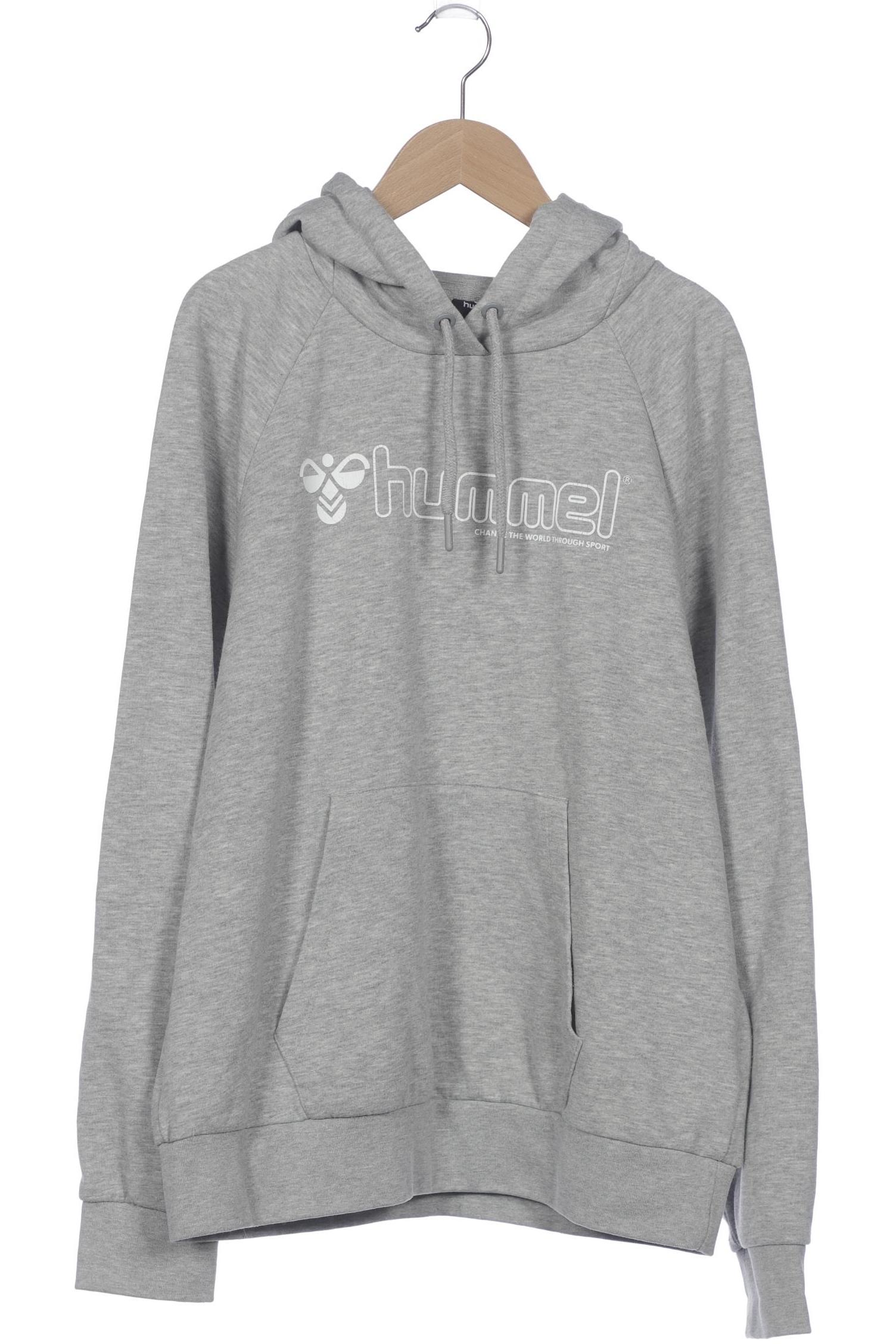

hummel Damen Kapuzenpullover, grau, Gr. 44