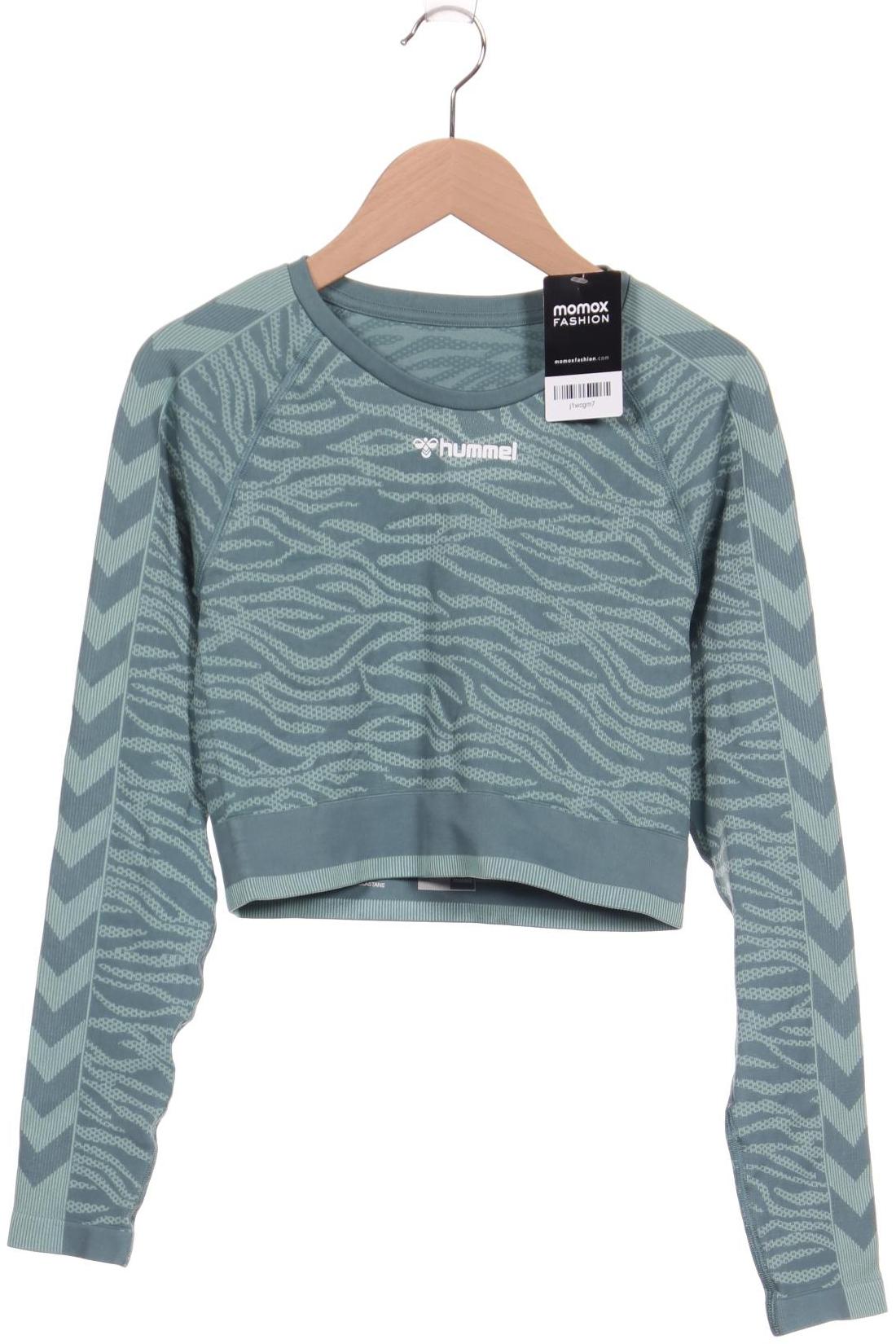 

hummel Damen Langarmshirt, grün, Gr. 34