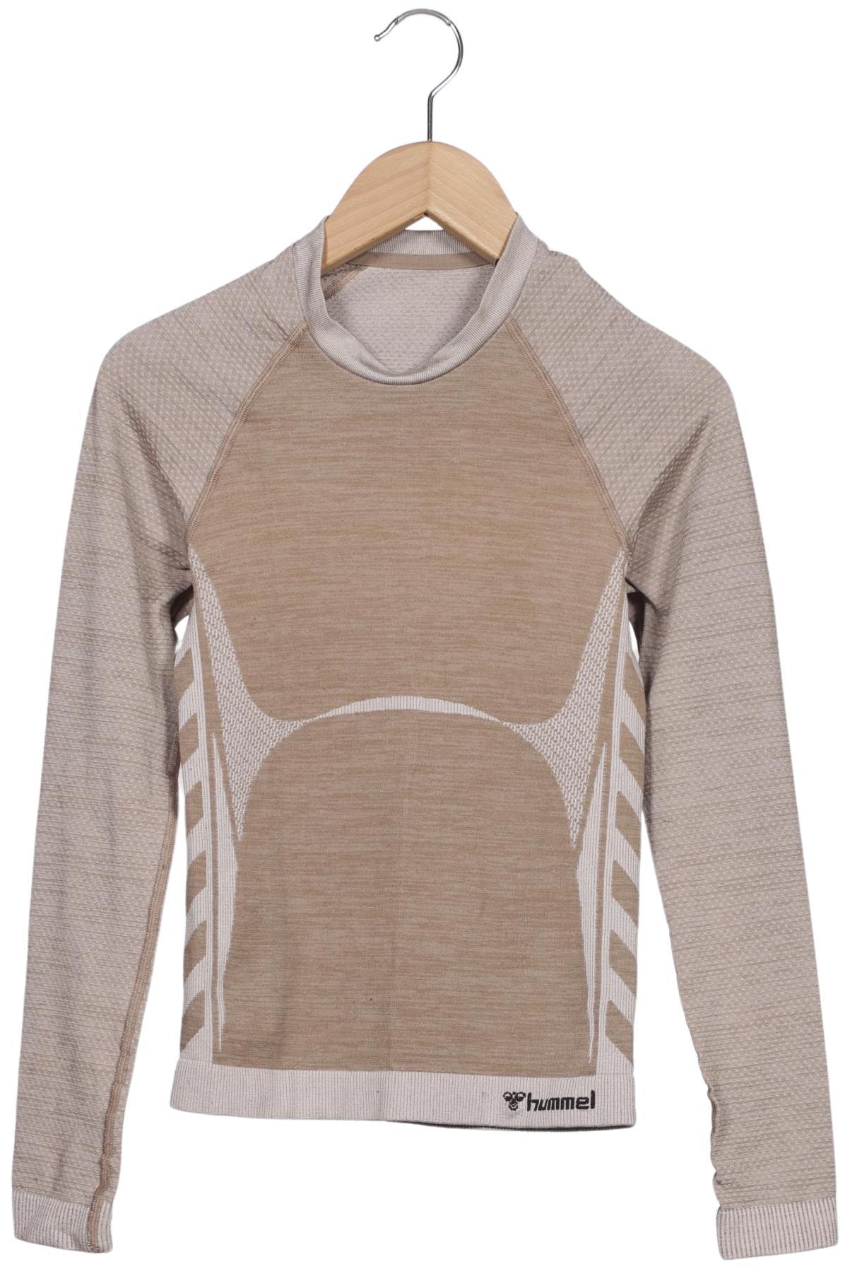 

hummel Damen Langarmshirt, beige, Gr. 34
