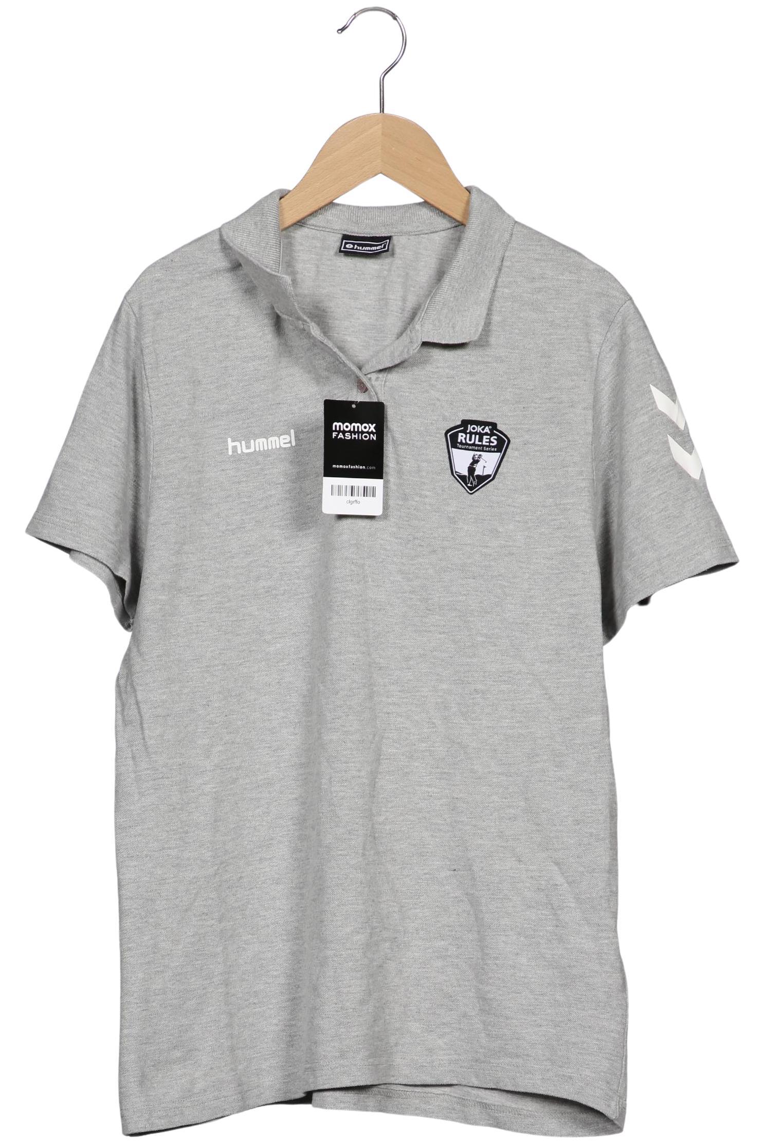 

hummel Damen Poloshirt, grau, Gr. 38