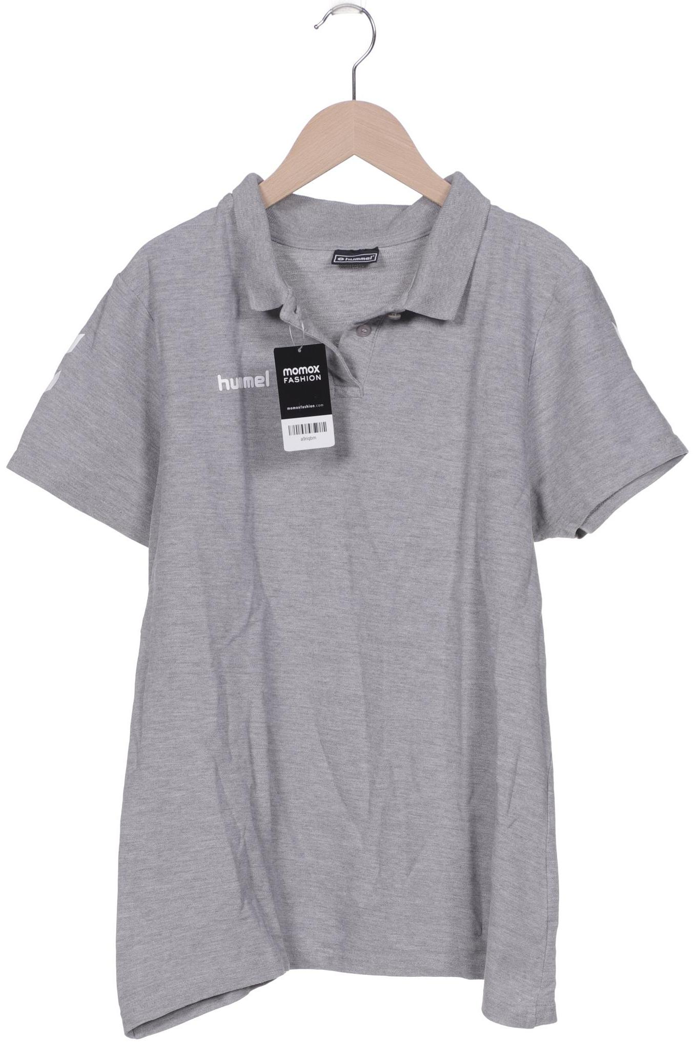 

hummel Damen Poloshirt, grau