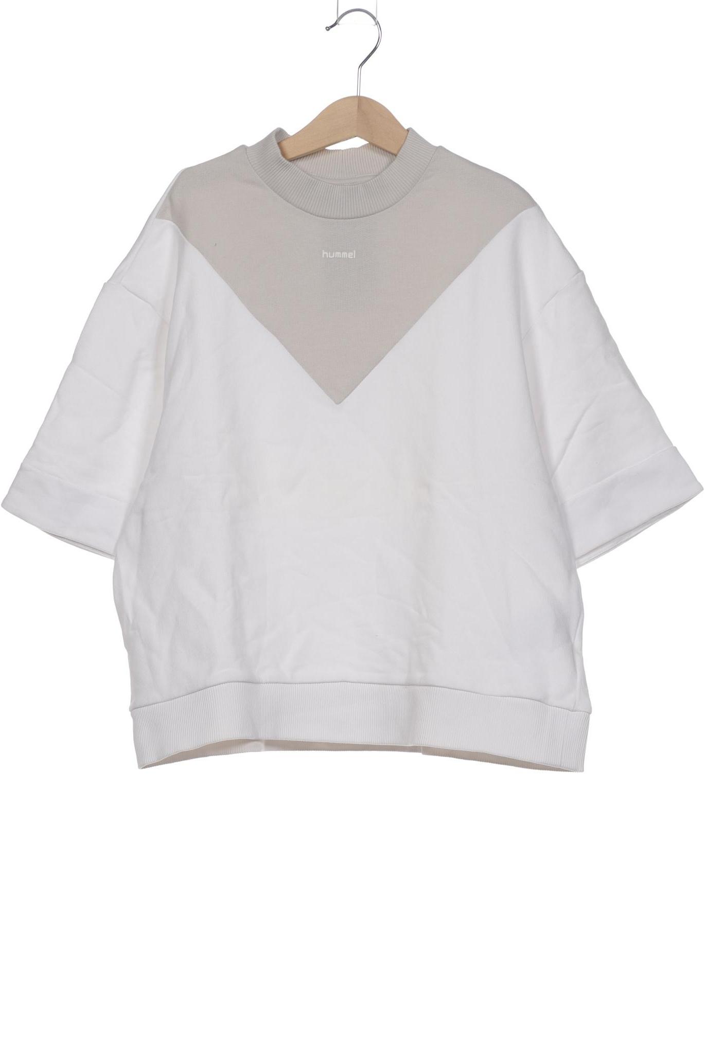 

hummel Damen Sweatshirt, weiß, Gr. 34
