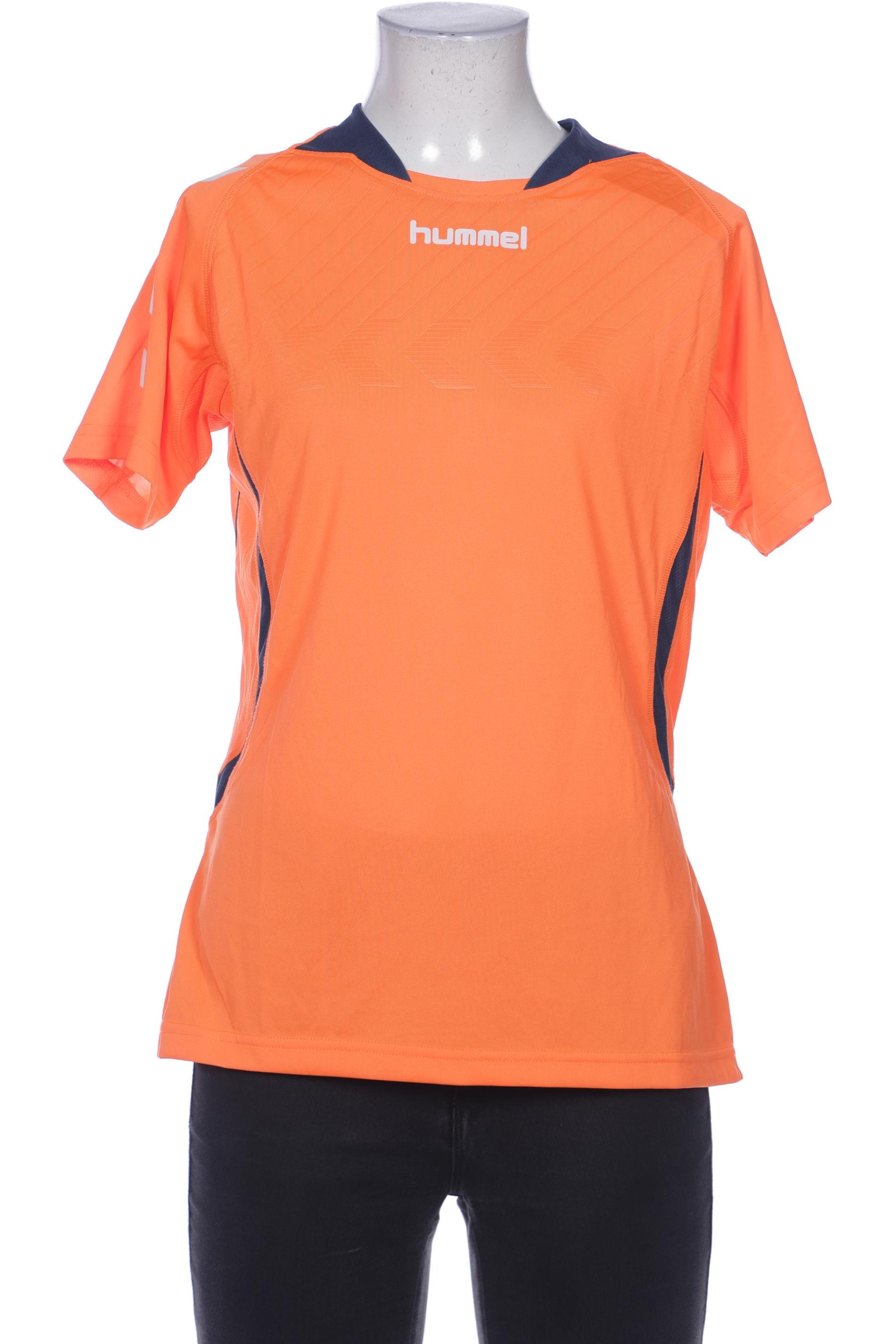 

hummel Damen T-Shirt, orange, Gr. 38