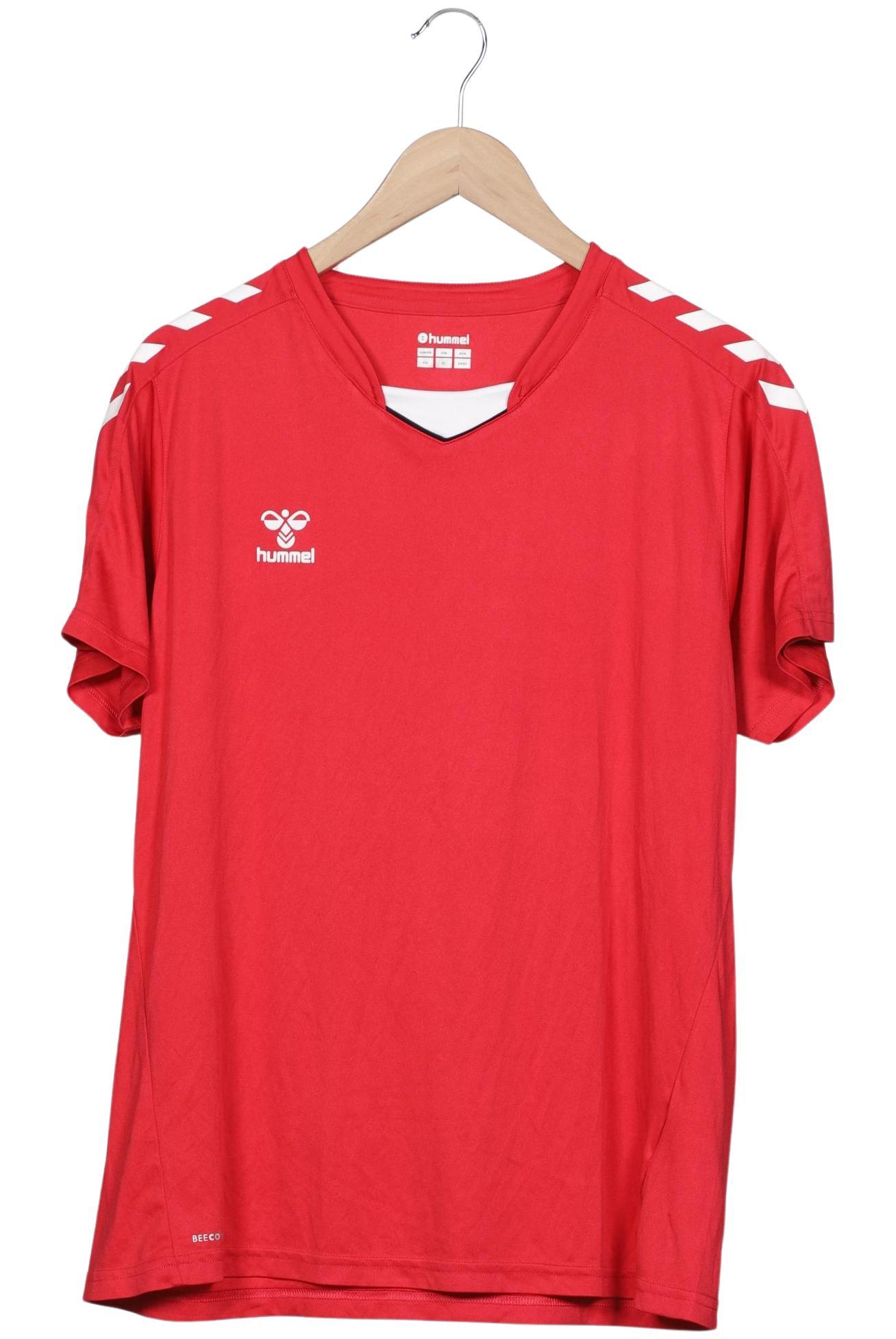 

hummel Damen T-Shirt, rot, Gr. 46