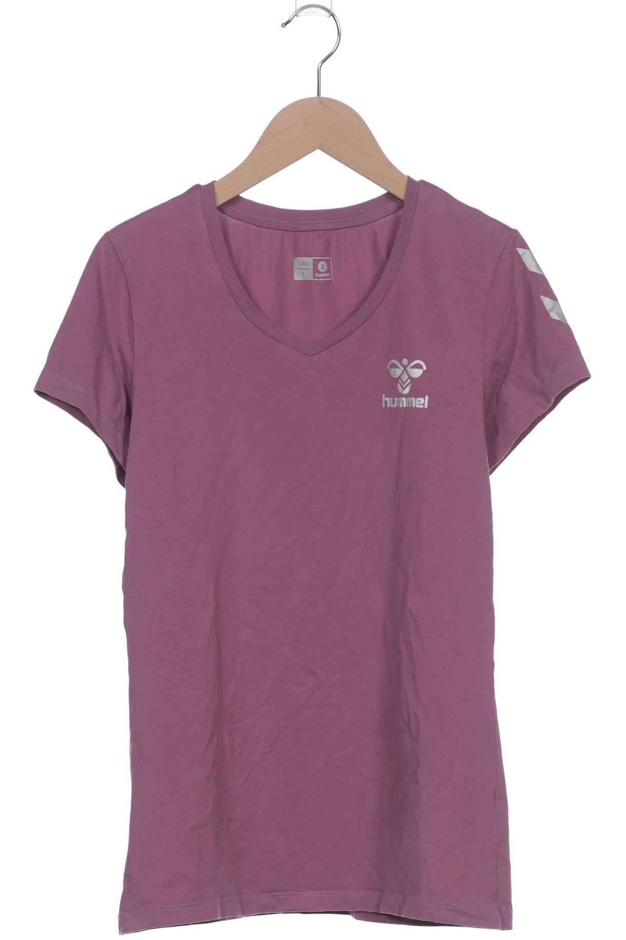 

hummel Damen T-Shirt, flieder, Gr. 42