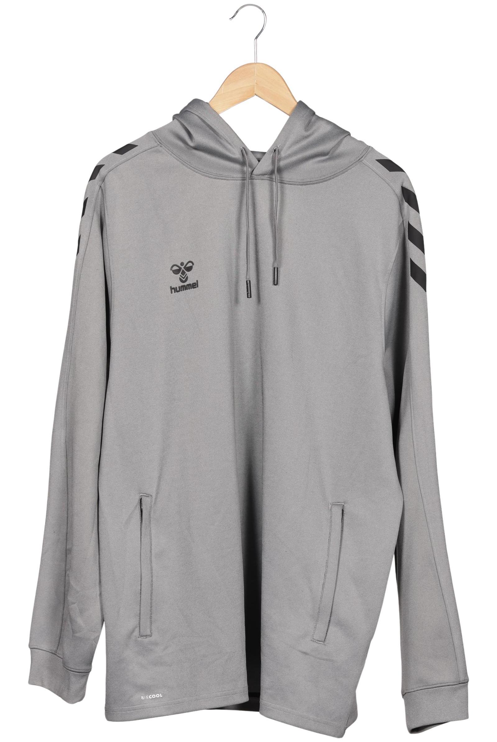 

hummel Herren Kapuzenpullover, grau, Gr. 56
