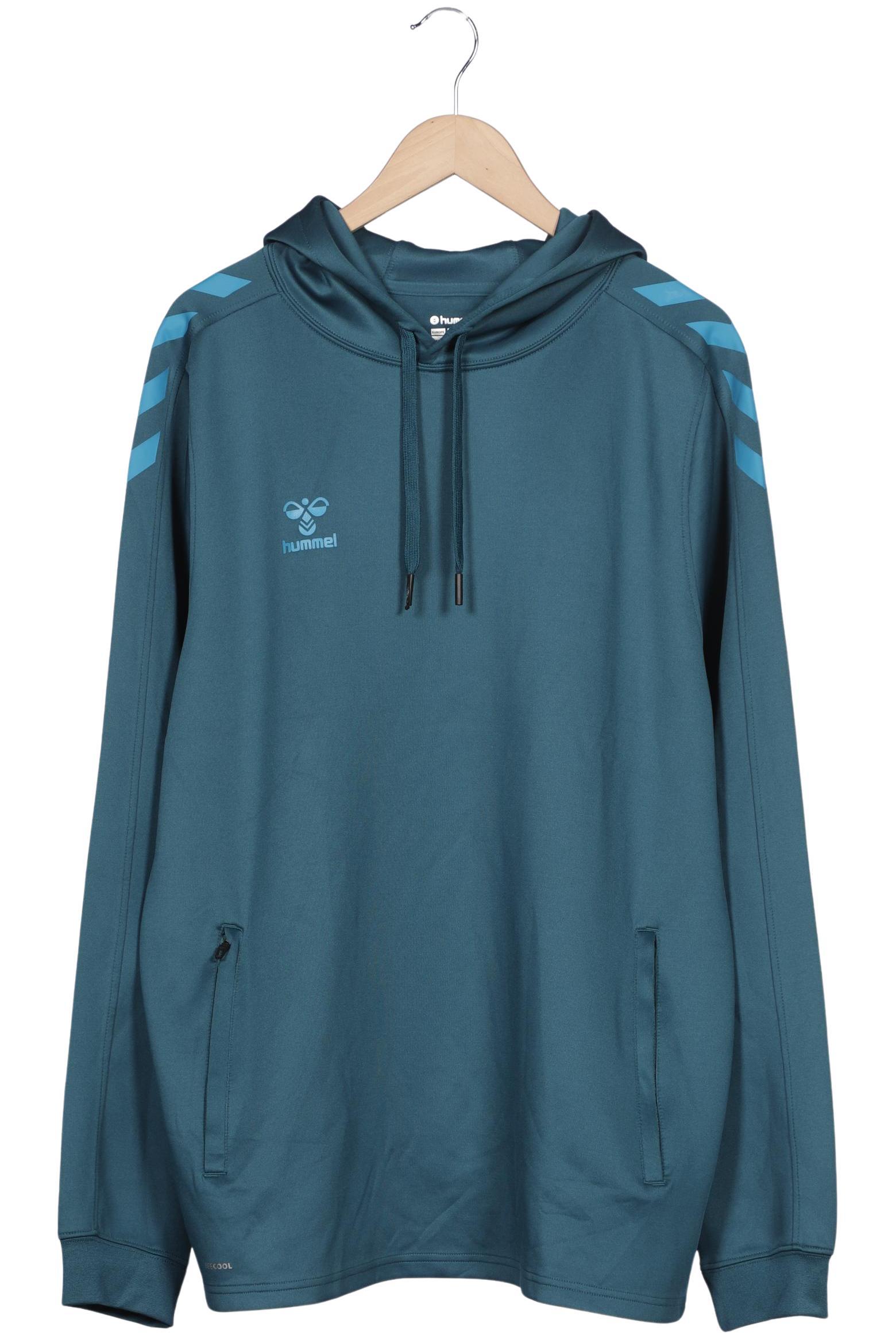 

hummel Herren Kapuzenpullover, türkis, Gr. 56