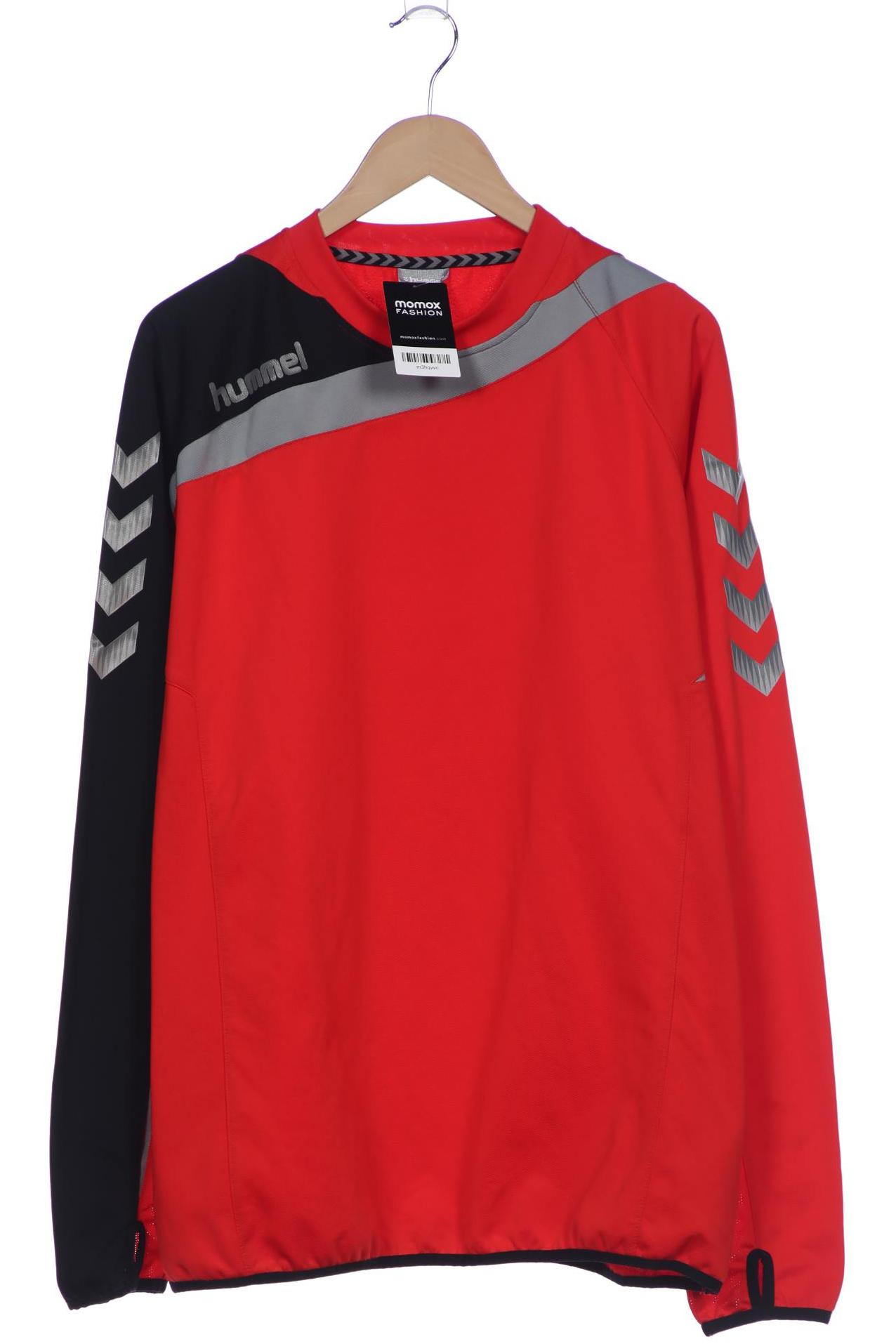 

hummel Herren Langarmshirt, rot, Gr. 56