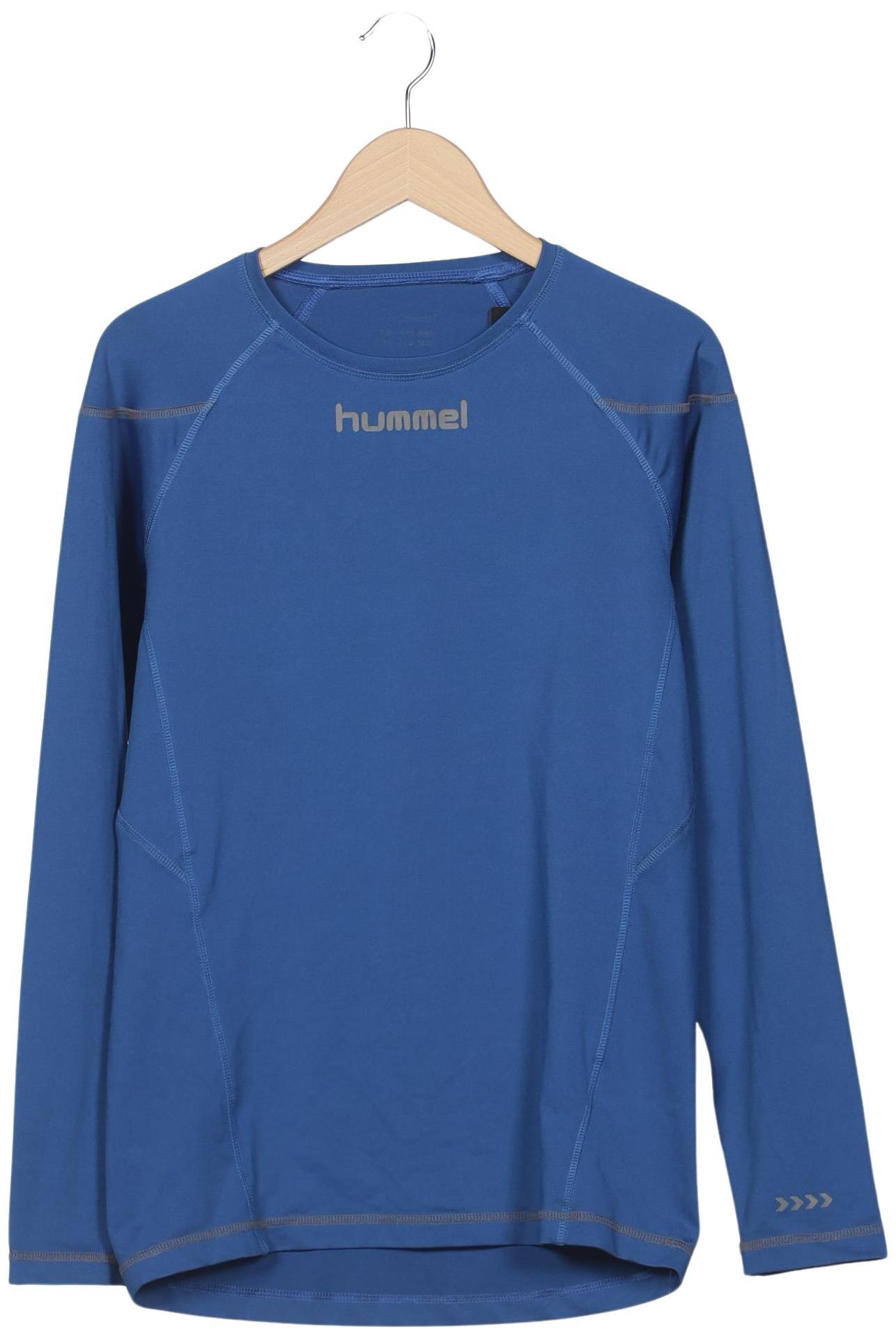 

hummel Herren Langarmshirt, blau, Gr. 48