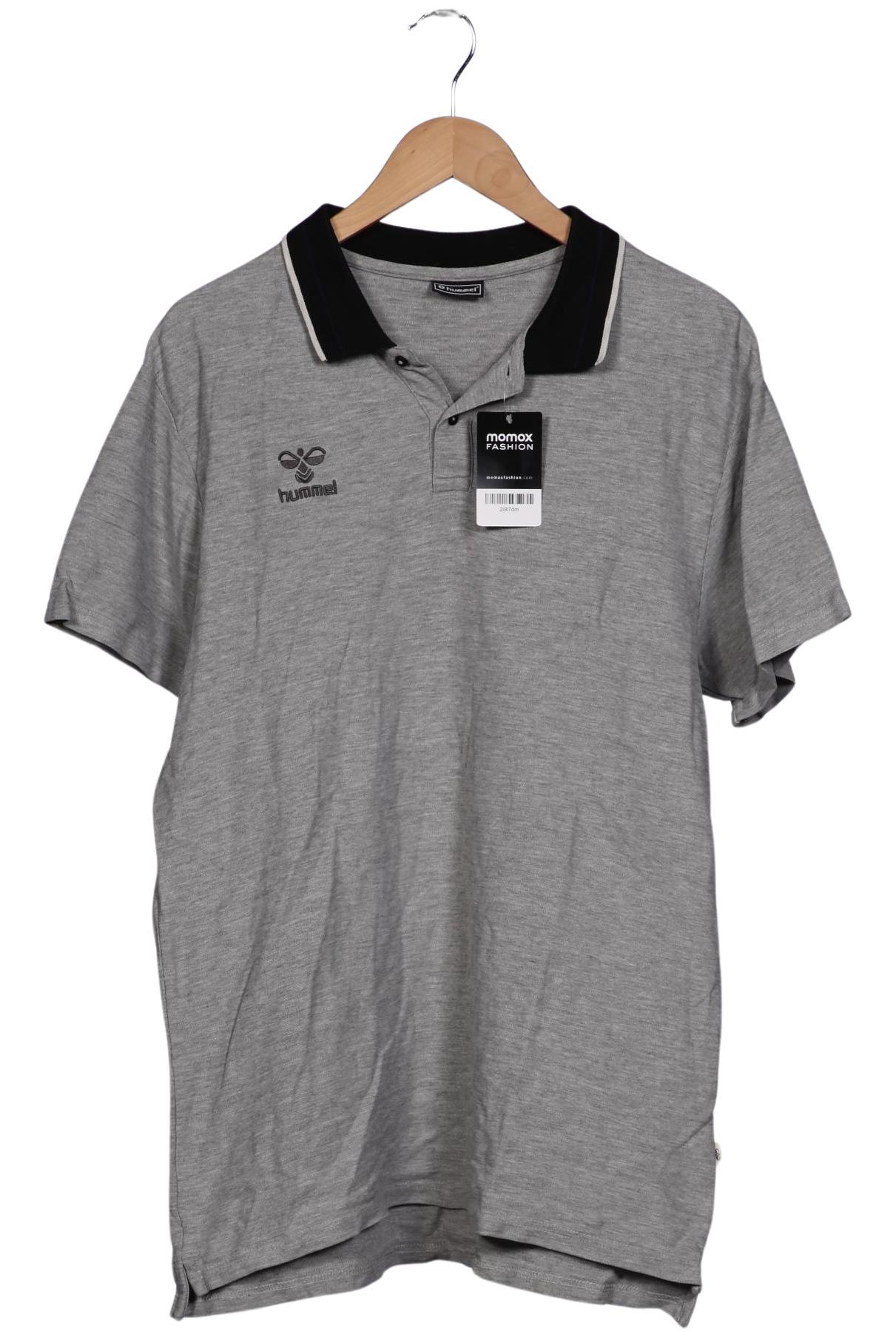 

hummel Herren Poloshirt, grau, Gr. 56