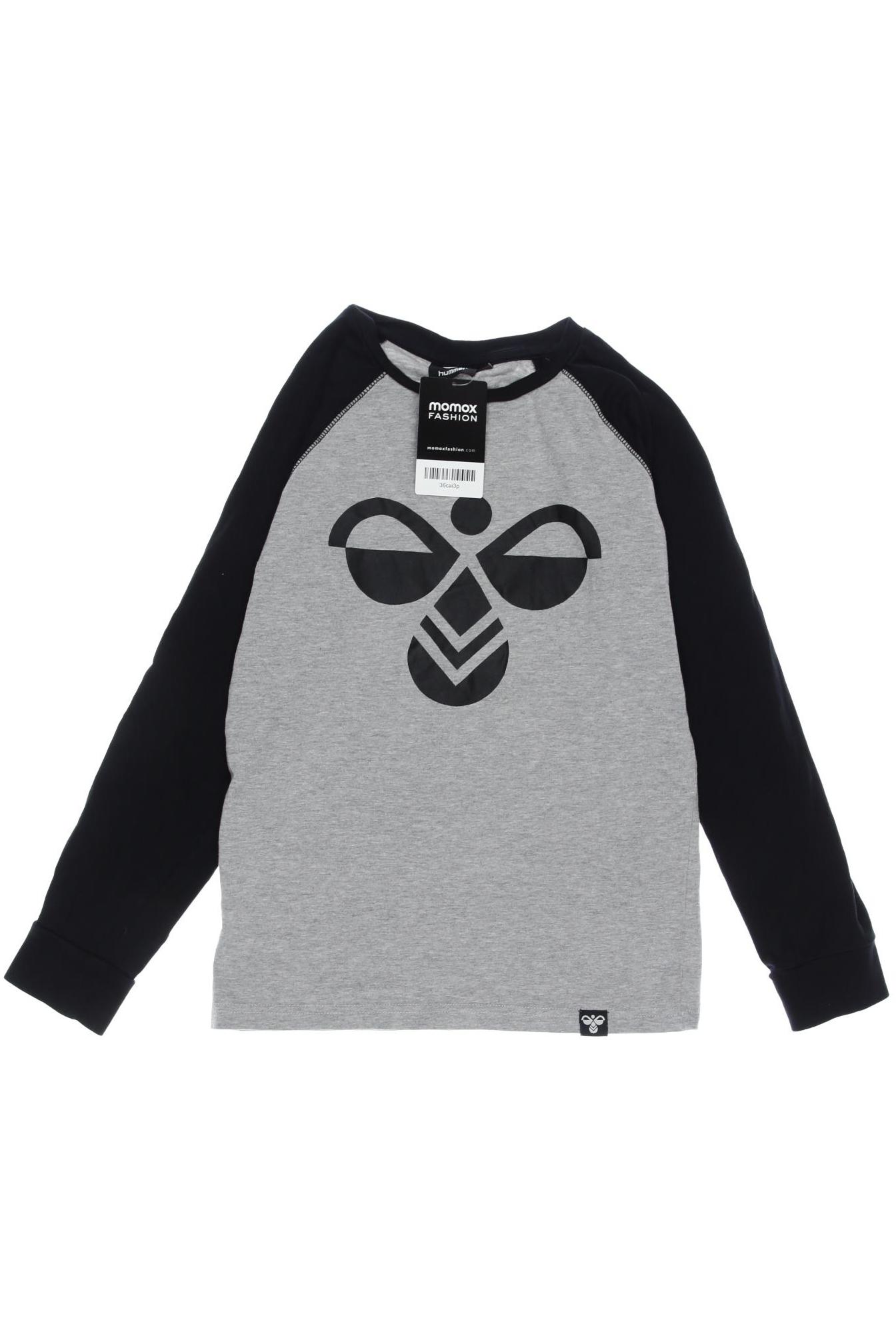 

hummel Herren Langarmshirt, grau, Gr. 140