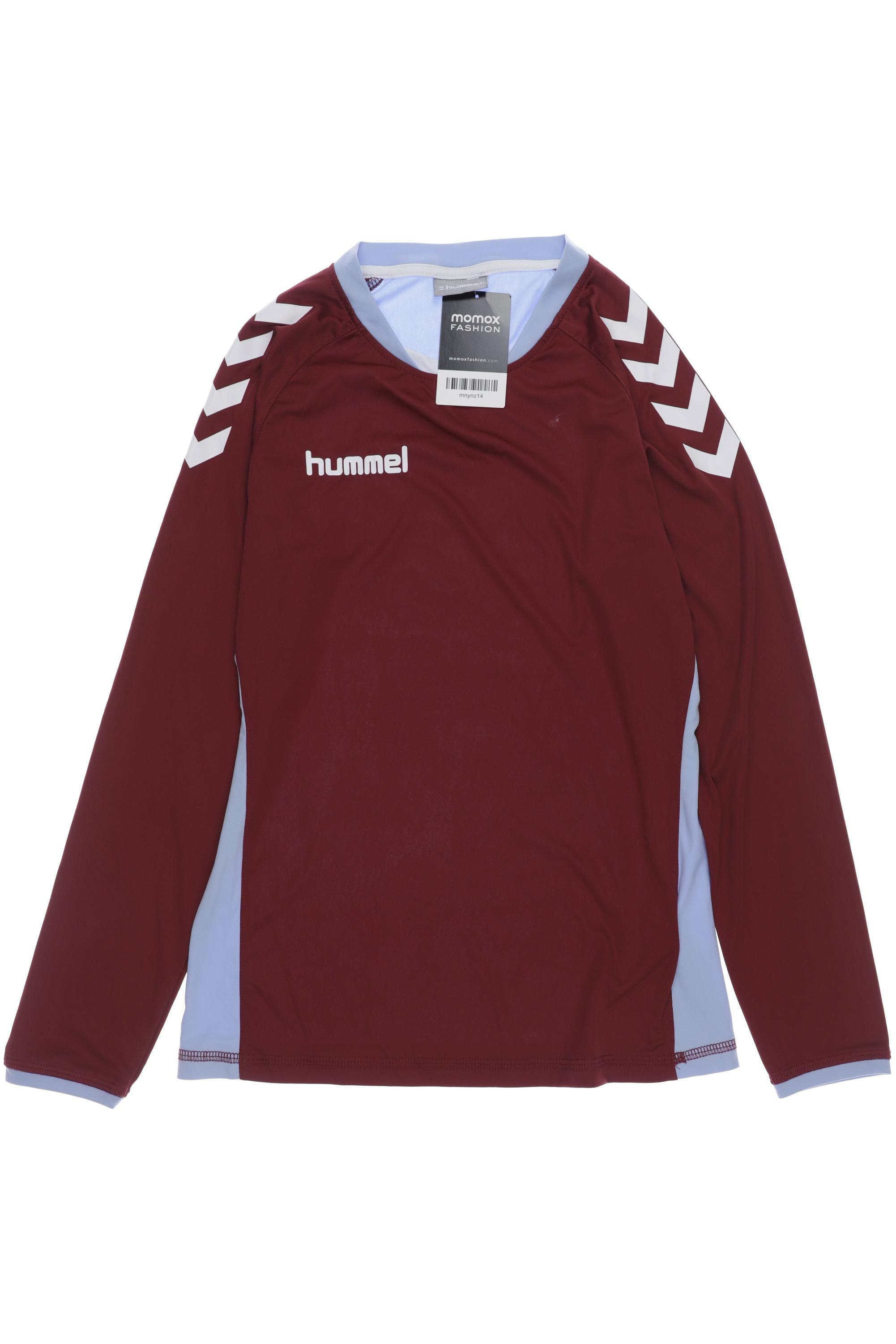 

hummel Herren Langarmshirt, bordeaux, Gr. 140