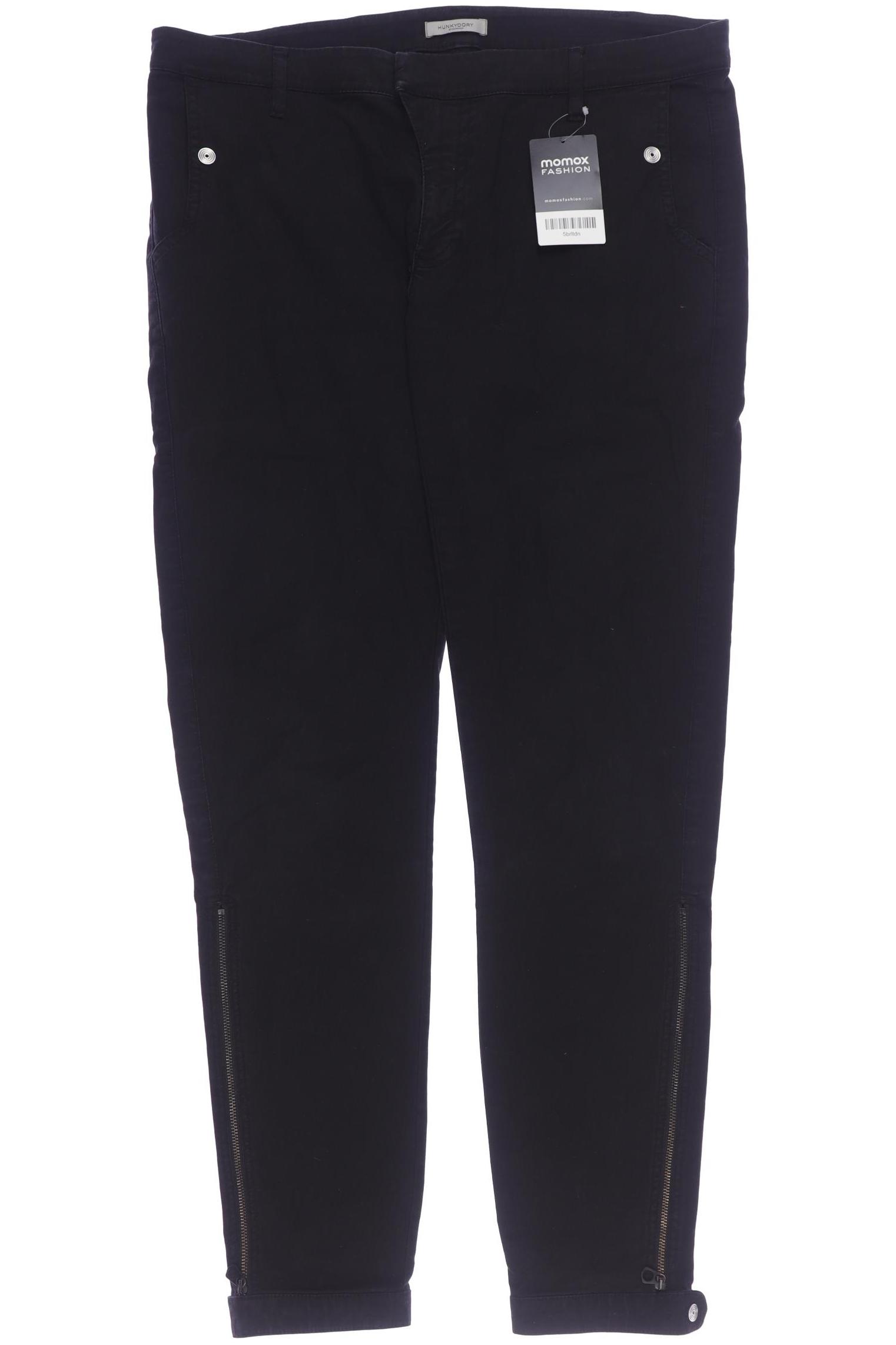 

Hunkydory Damen Jeans, schwarz, Gr. 0